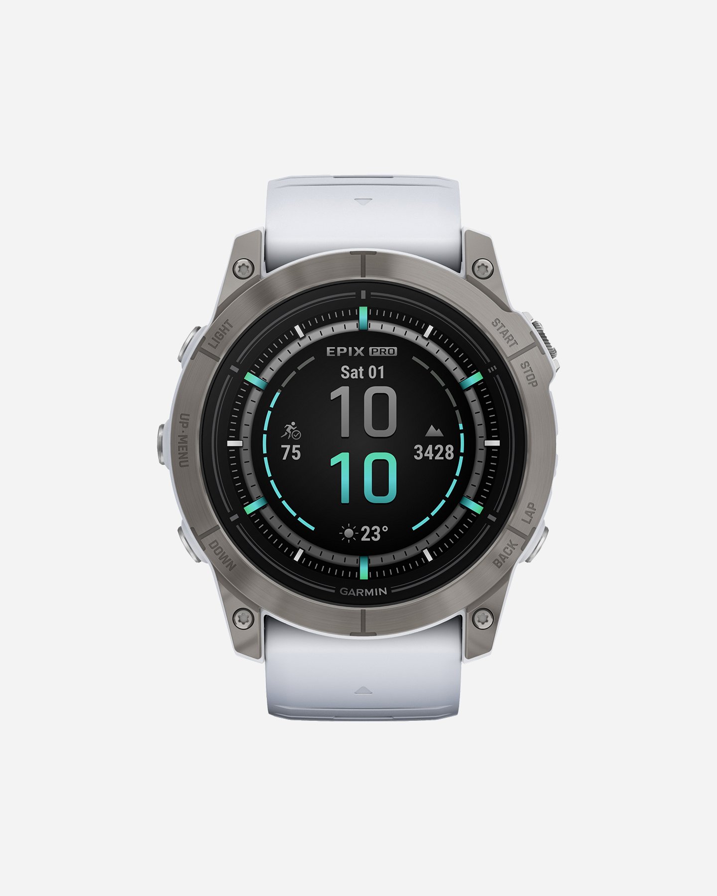 Orologio multifunzione GARMIN EPIX PRO 51MM SAPH  - Bianco - 0 | Cisalfa Sport