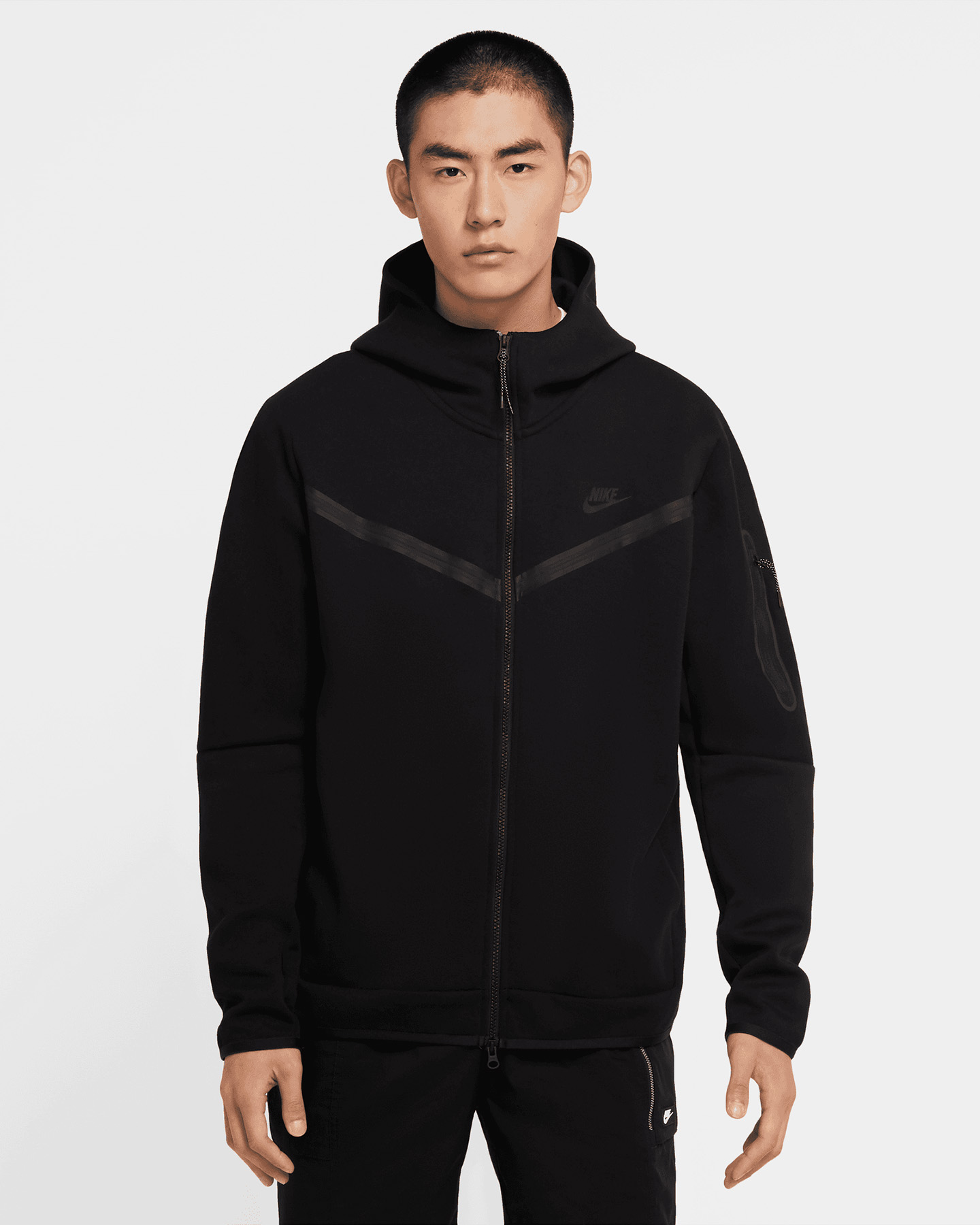 Felpa NIKE TECH FLEECE M - Nero - 0 | Cisalfa Sport