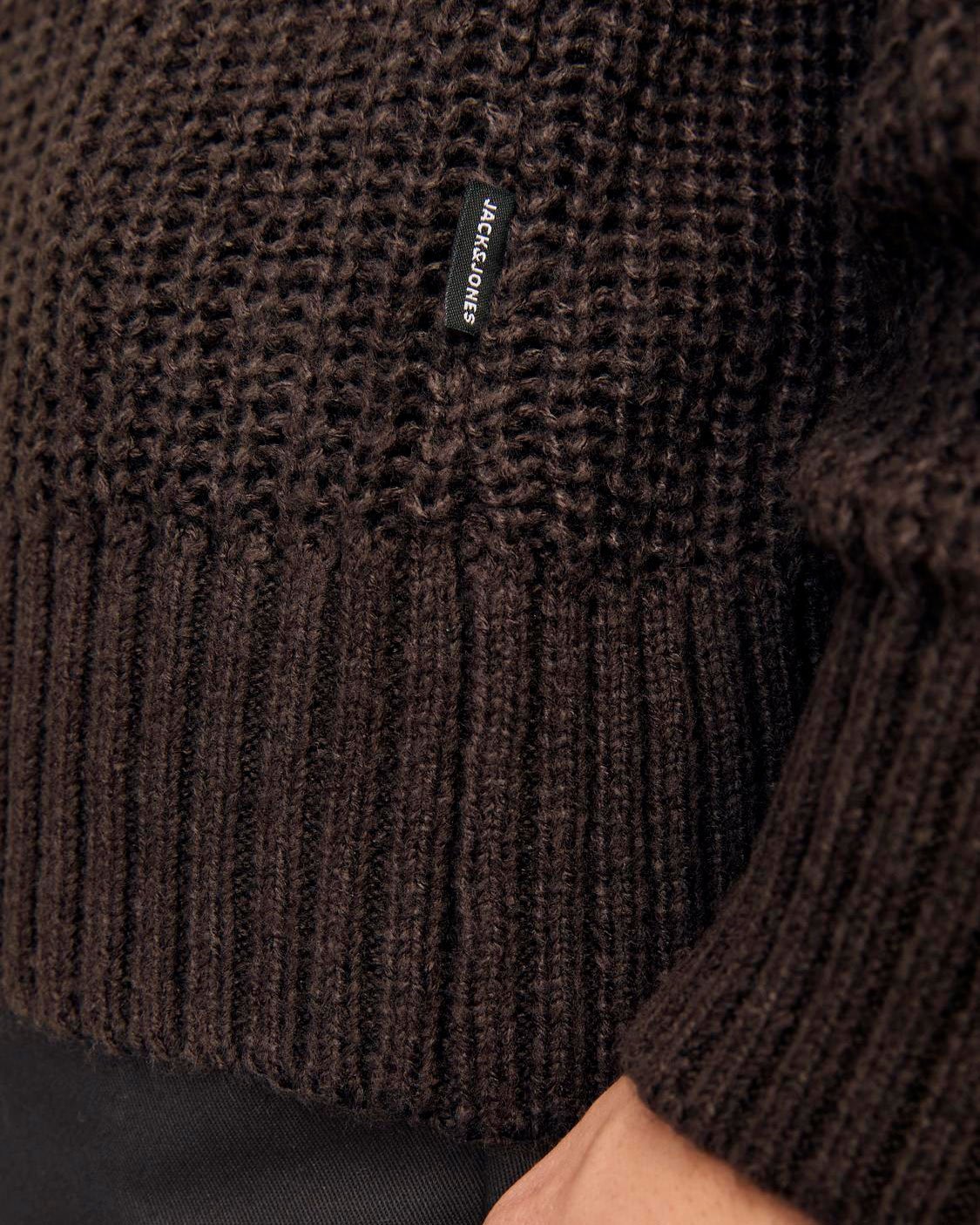 Maglione JACK & JONES SPALLA RAGLAN M - Marrone - 5 | Cisalfa Sport