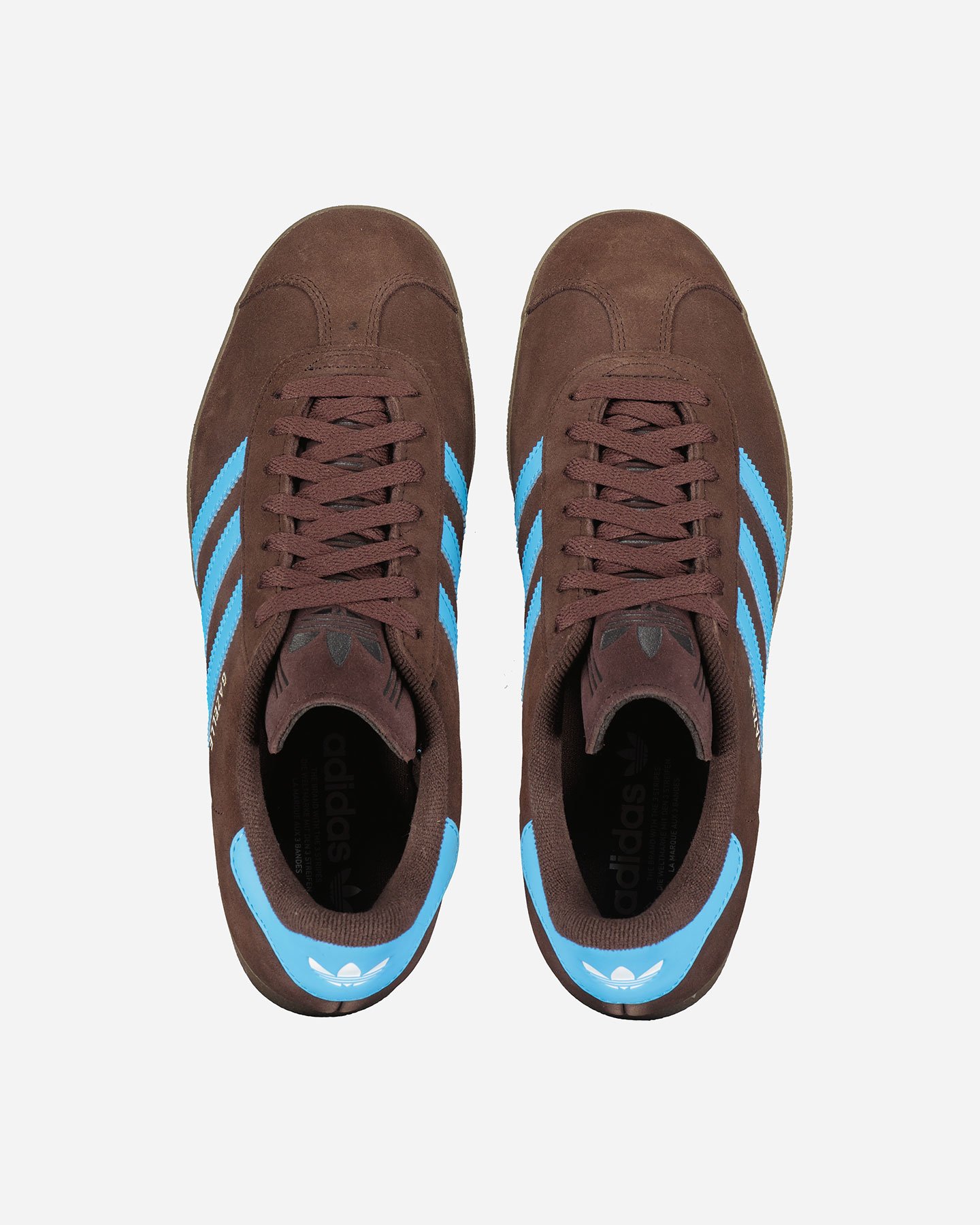 Scarpe sneakers ADIDAS GAZELLE GUM  - Marrone - 3 | Cisalfa Sport