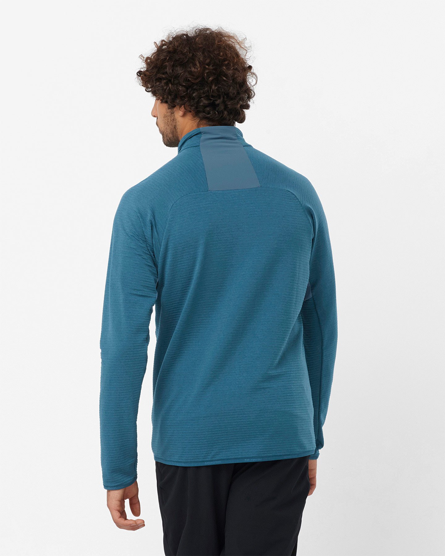 Pile SALOMON ESSENTIAL LIGHTWARM M - Blu - 2 | Cisalfa Sport