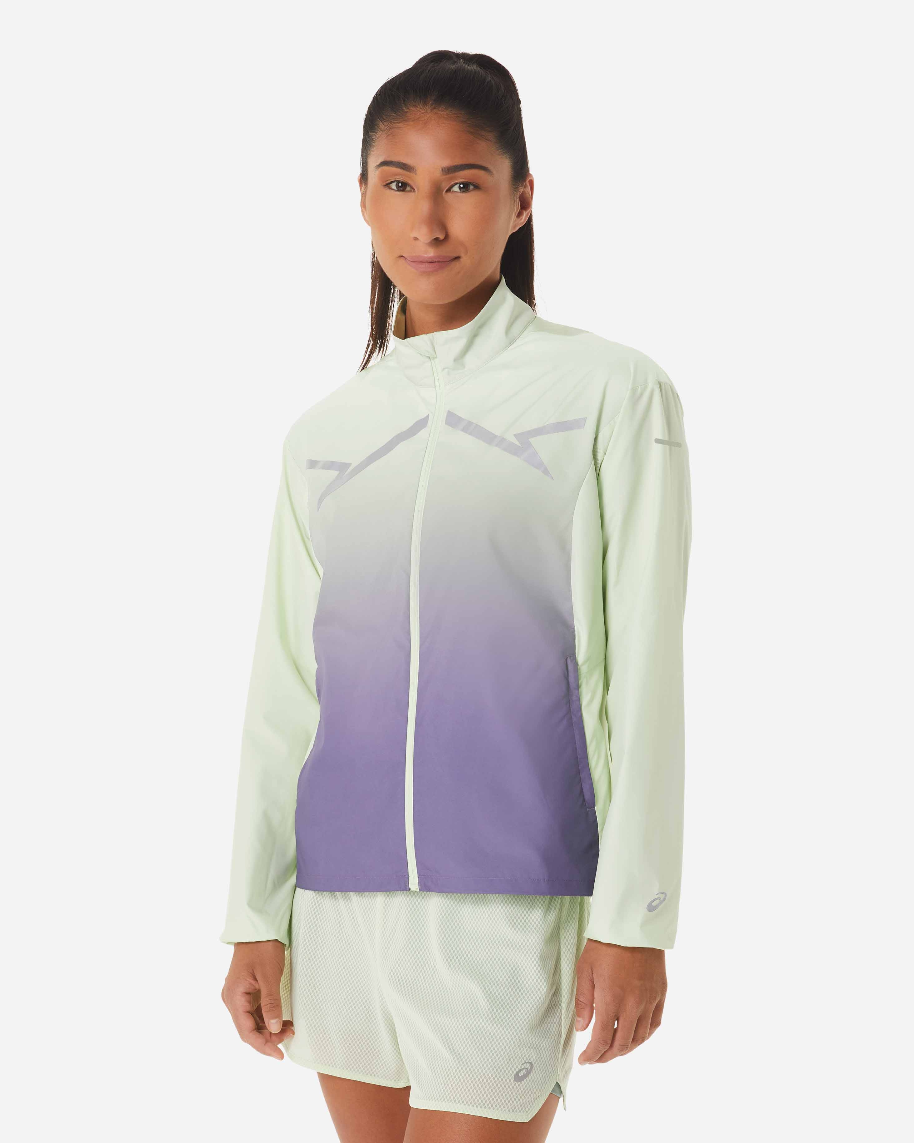 Giacca running ASICS LITE-SHOW W - Verde - 0 | Cisalfa Sport