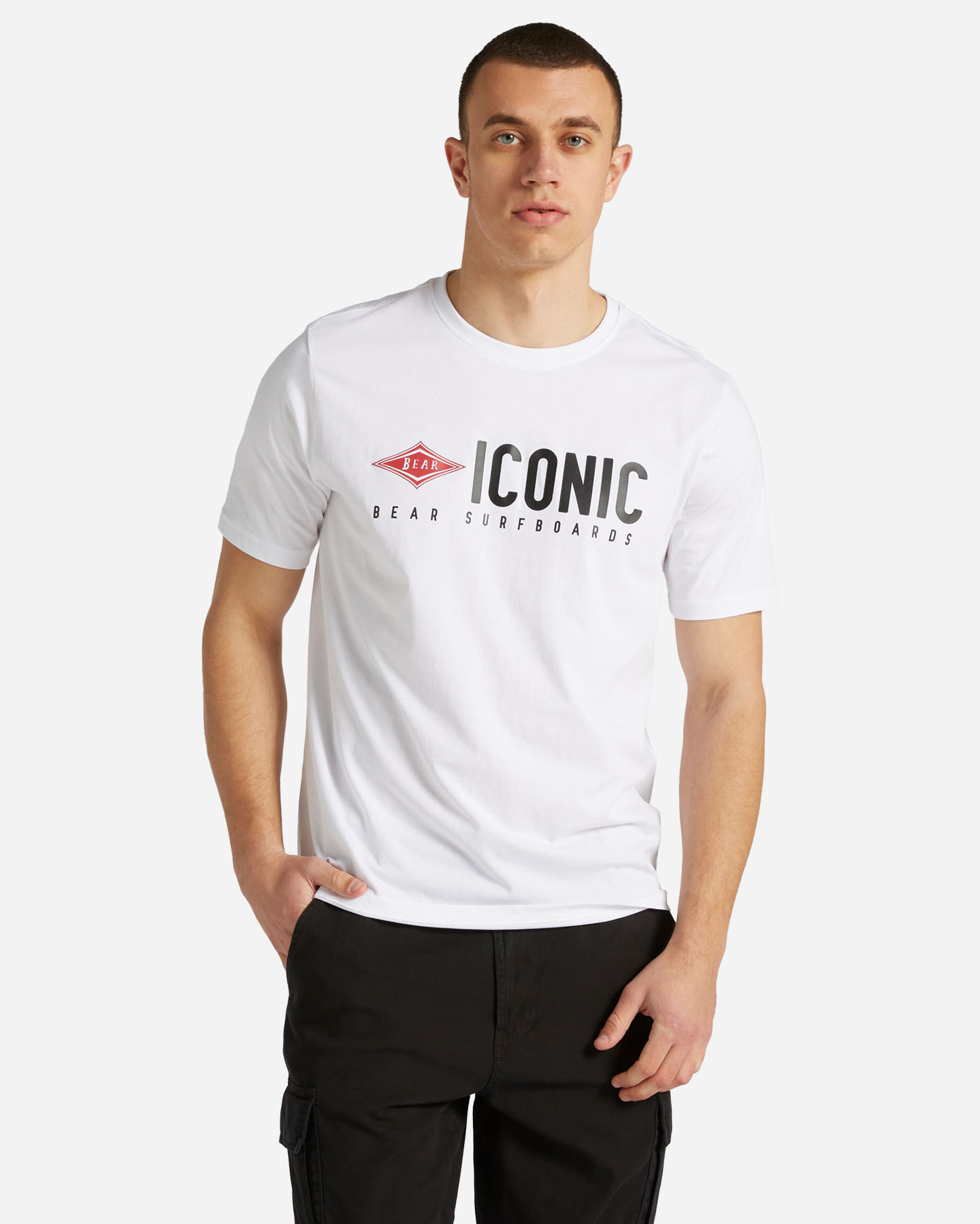 T-shirt BEAR HERITAGE M - Bianco - 0 | Cisalfa Sport