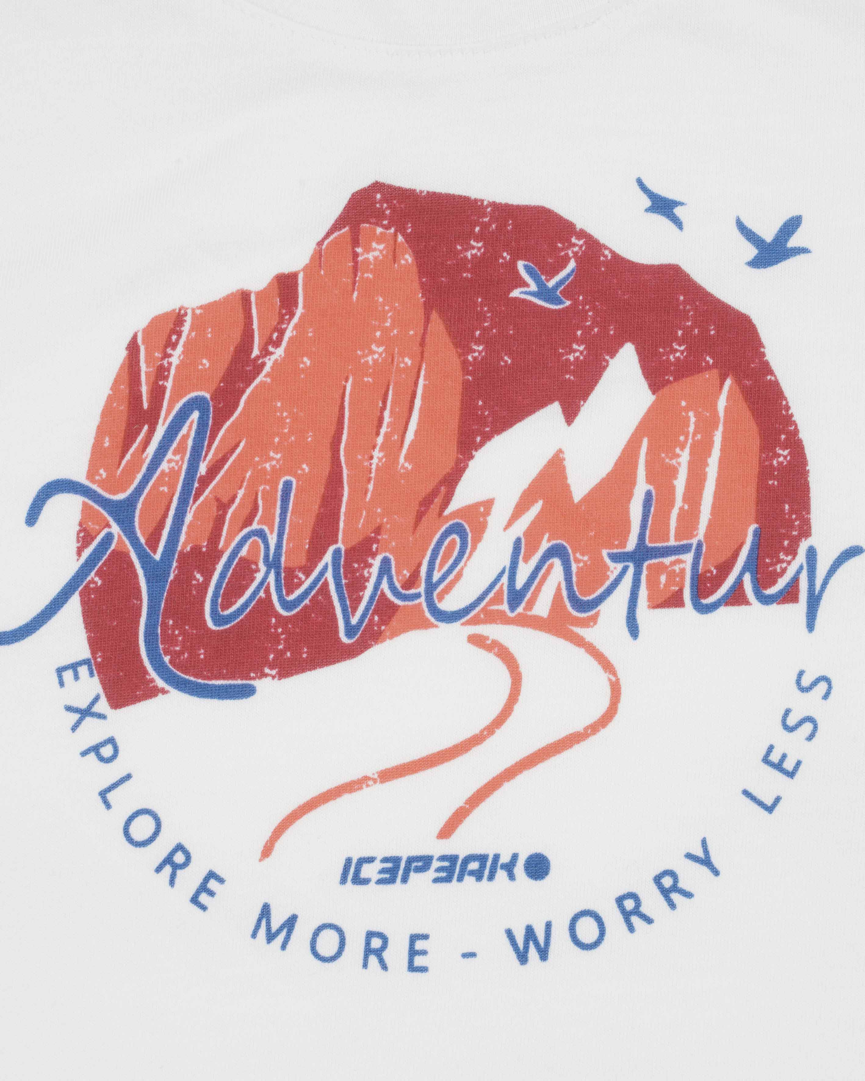 T-shirt ICEPEAK KEARNY JR - Bianco - 4 | Cisalfa Sport