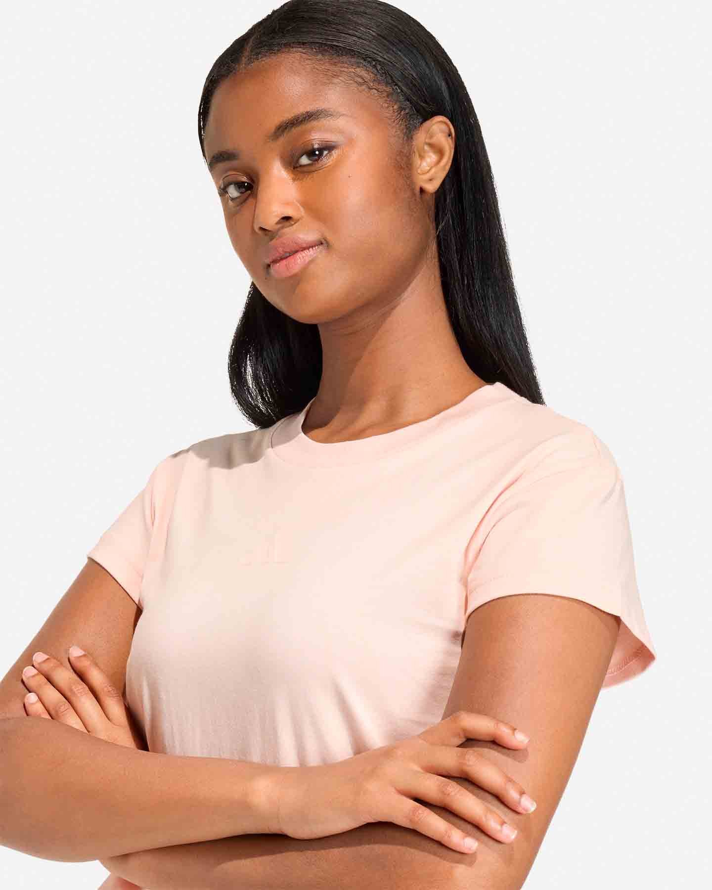 T-shirt ADIDAS FUTURE ICONS SMALL LOGO W - Rosa - 4 | Cisalfa Sport