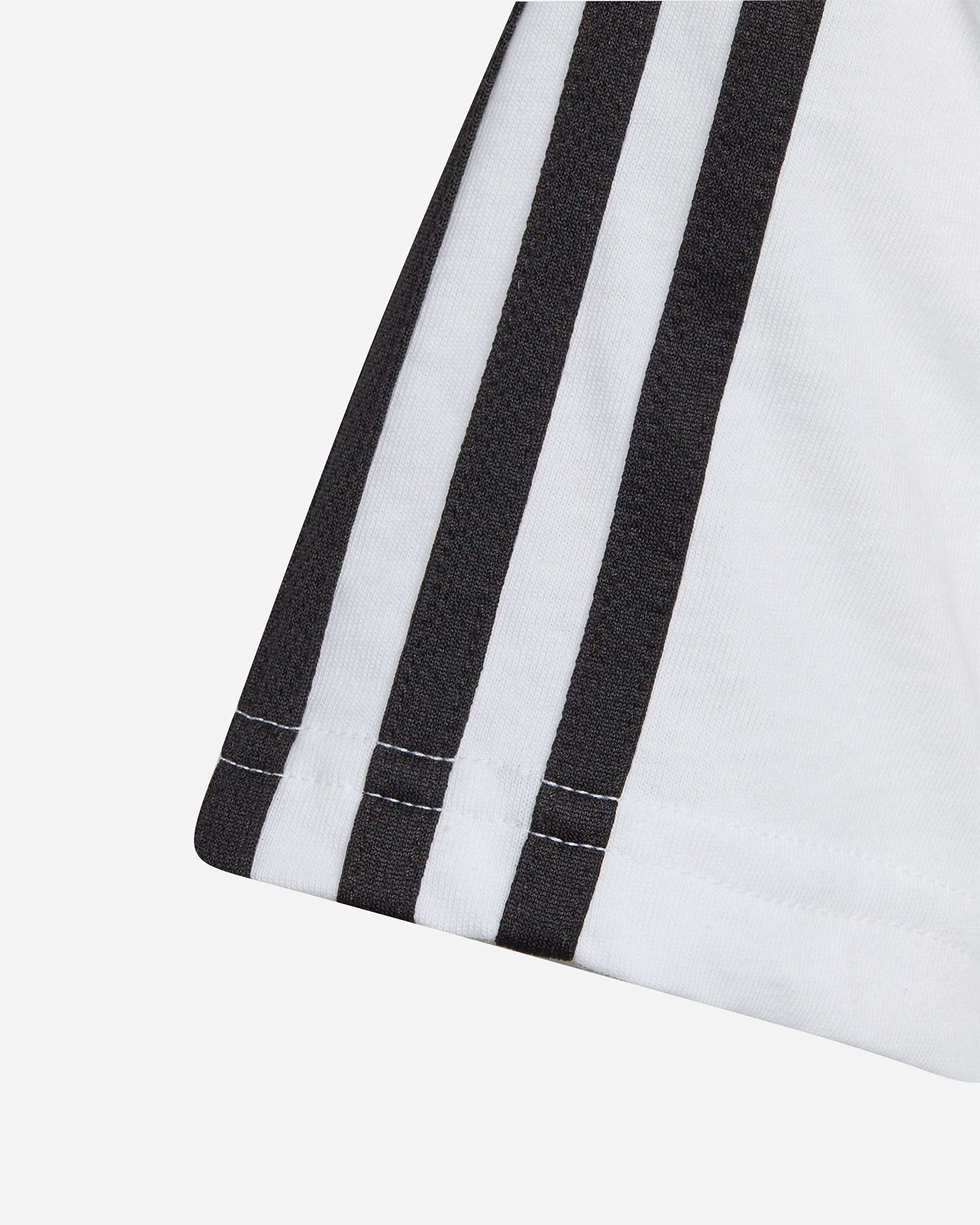 T-shirt ADIDAS ESSENTIAL 3STRIPES JR - Bianco - 3 | Cisalfa Sport