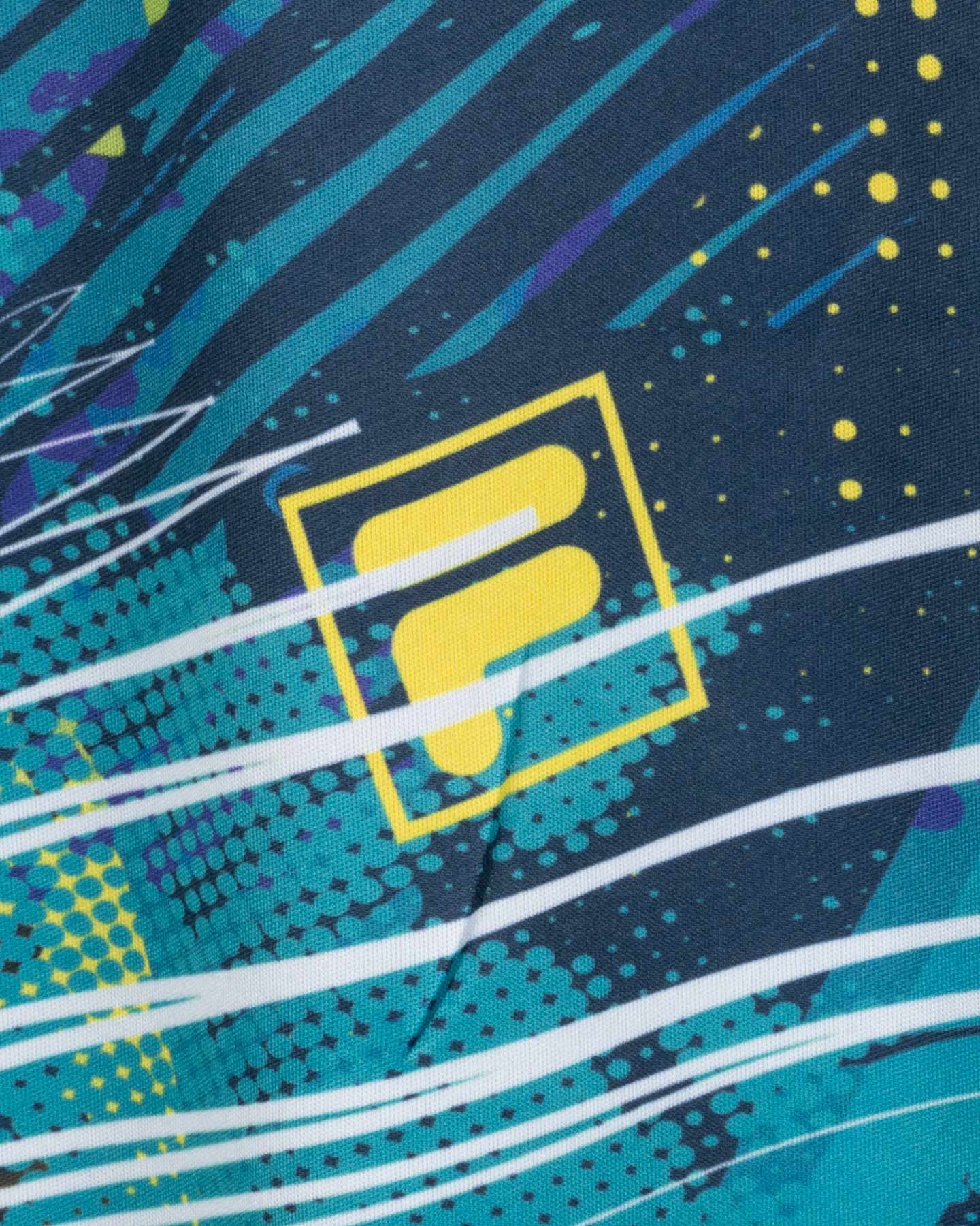 T-shirt tennis FILA PADEL MATCH M - Blu - 2 | Cisalfa Sport