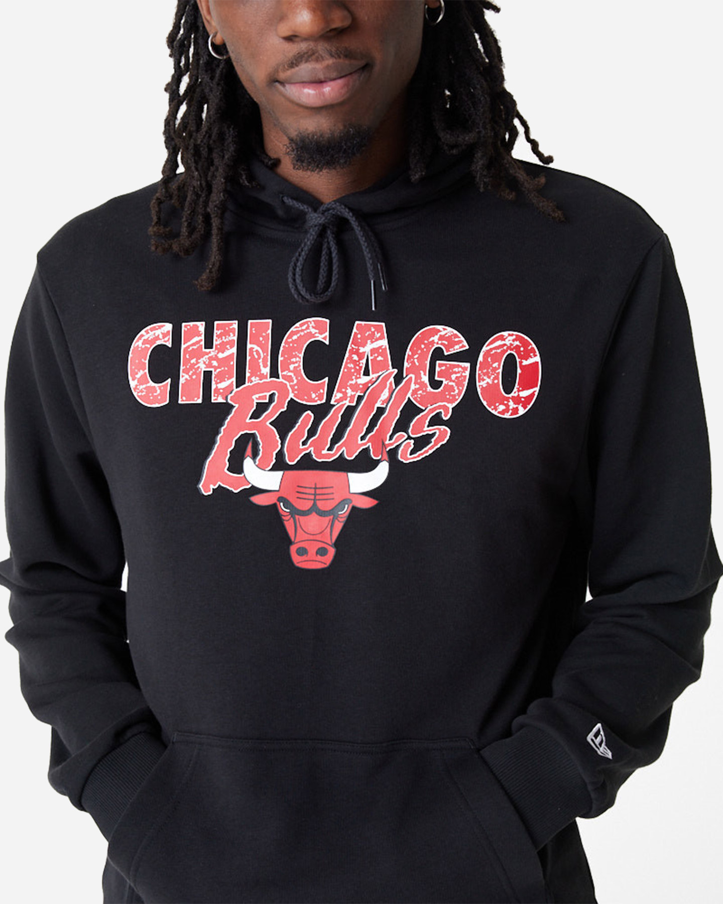 Felpa NEW ERA TEAM SCRIPT CHICAGO BULLS M - Nero - 2 | Cisalfa Sport