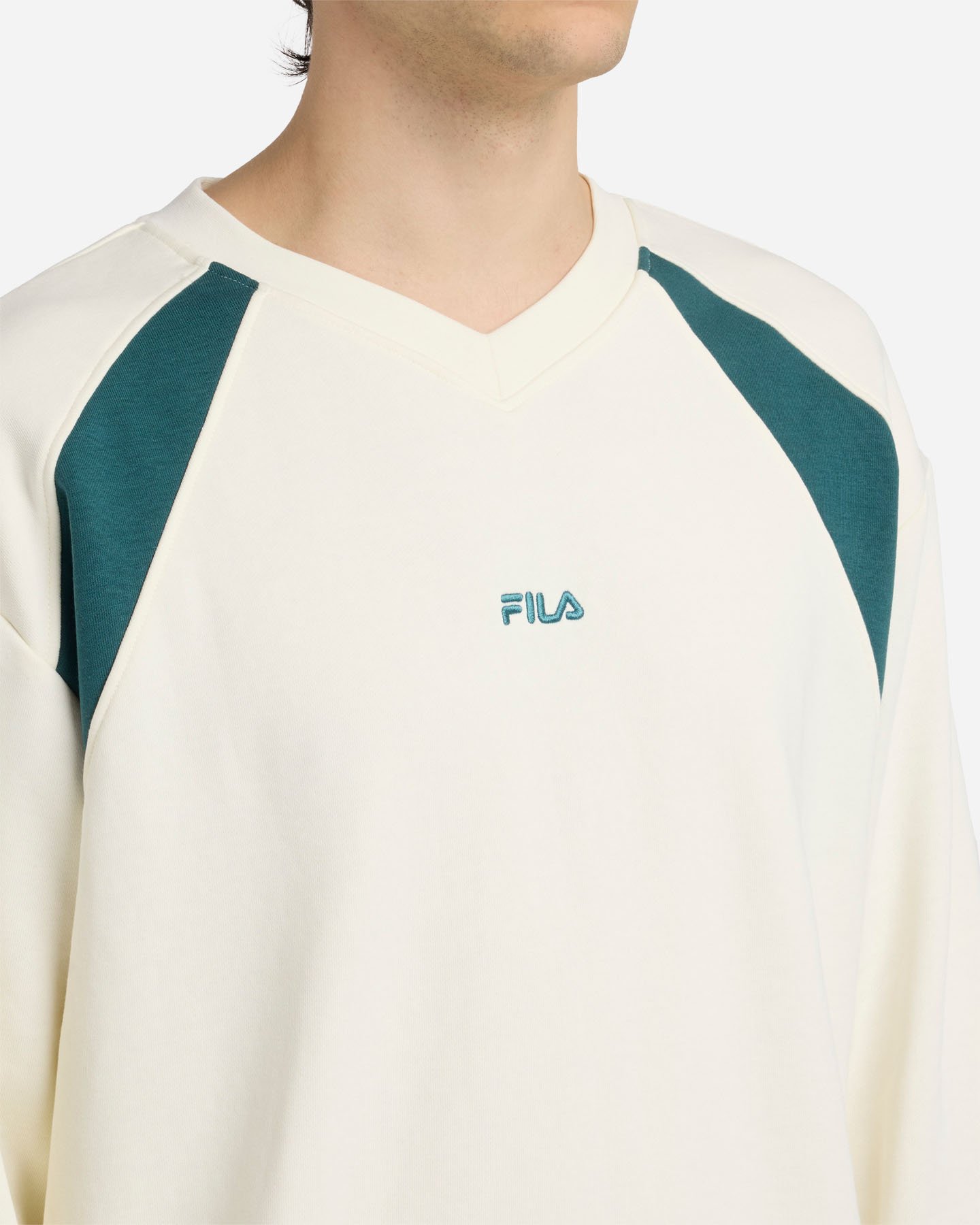 Felpa FILA ATHLETIC DYNAMISM M - Bianco - 5 | Cisalfa Sport