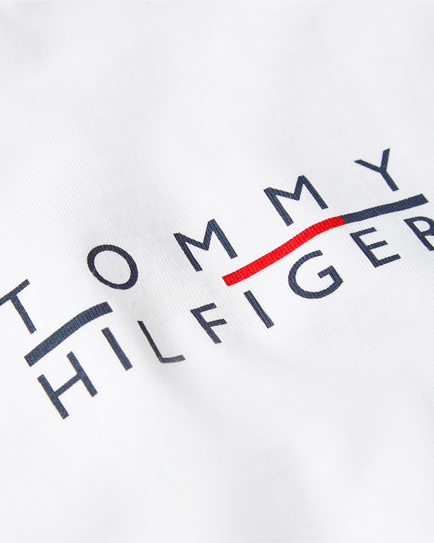 T-shirt TOMMY HILFIGER SQUARE LOGO M - Bianco - 2 | Cisalfa Sport
