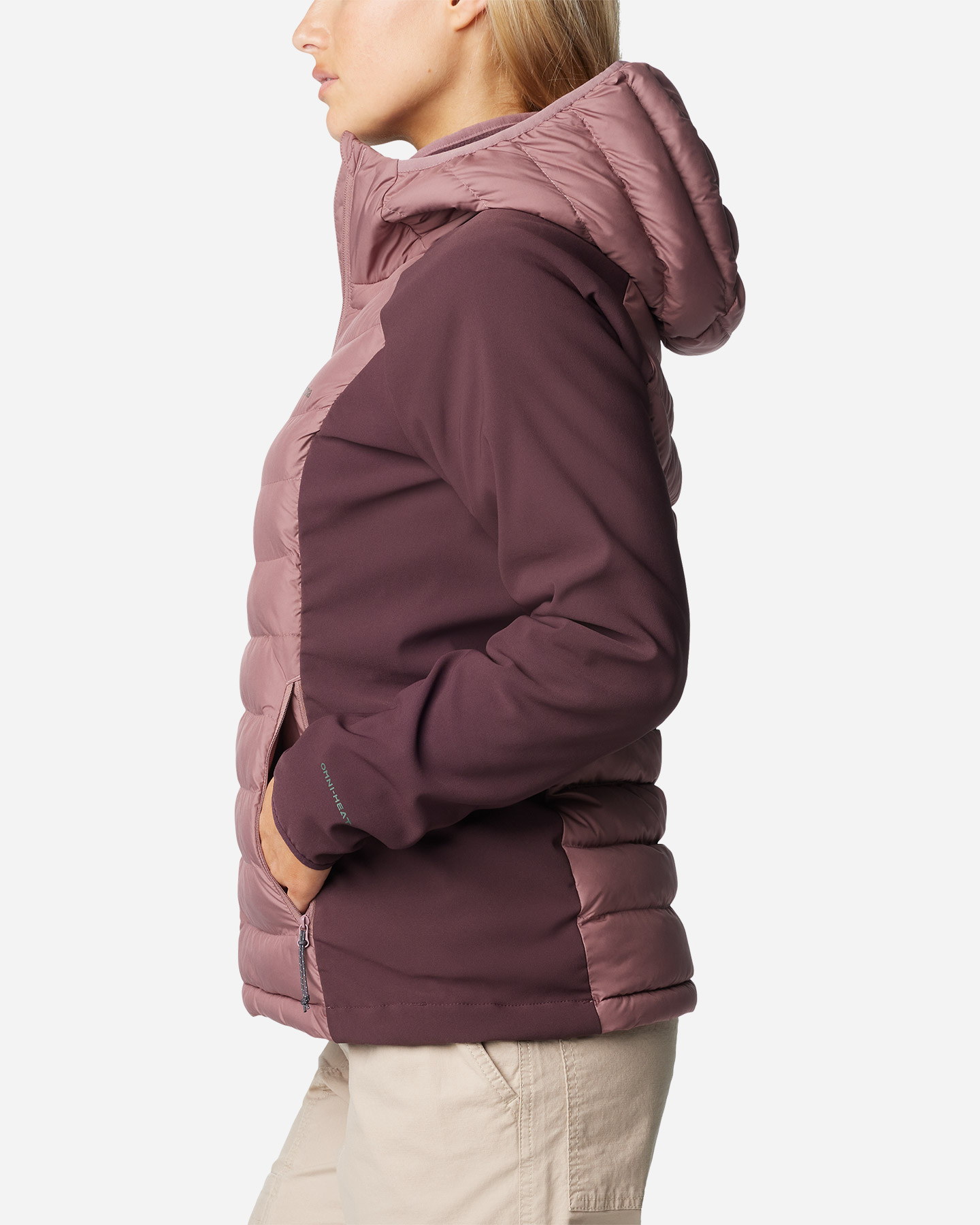 Giacca outdoor COLUMBIA POWDER LITE W - Viola - 3 | Cisalfa Sport