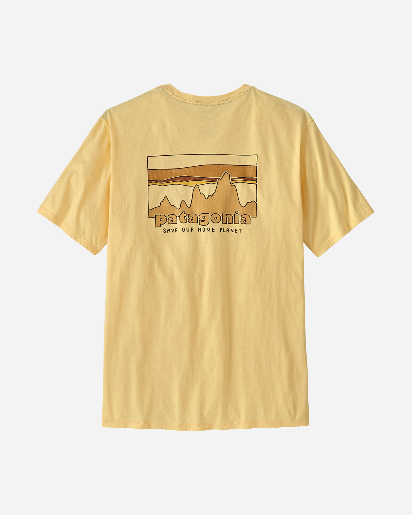 T-shirt PATAGONIA 73 SKYLINE ORGANIC M - Giallo - 1 | Cisalfa Sport