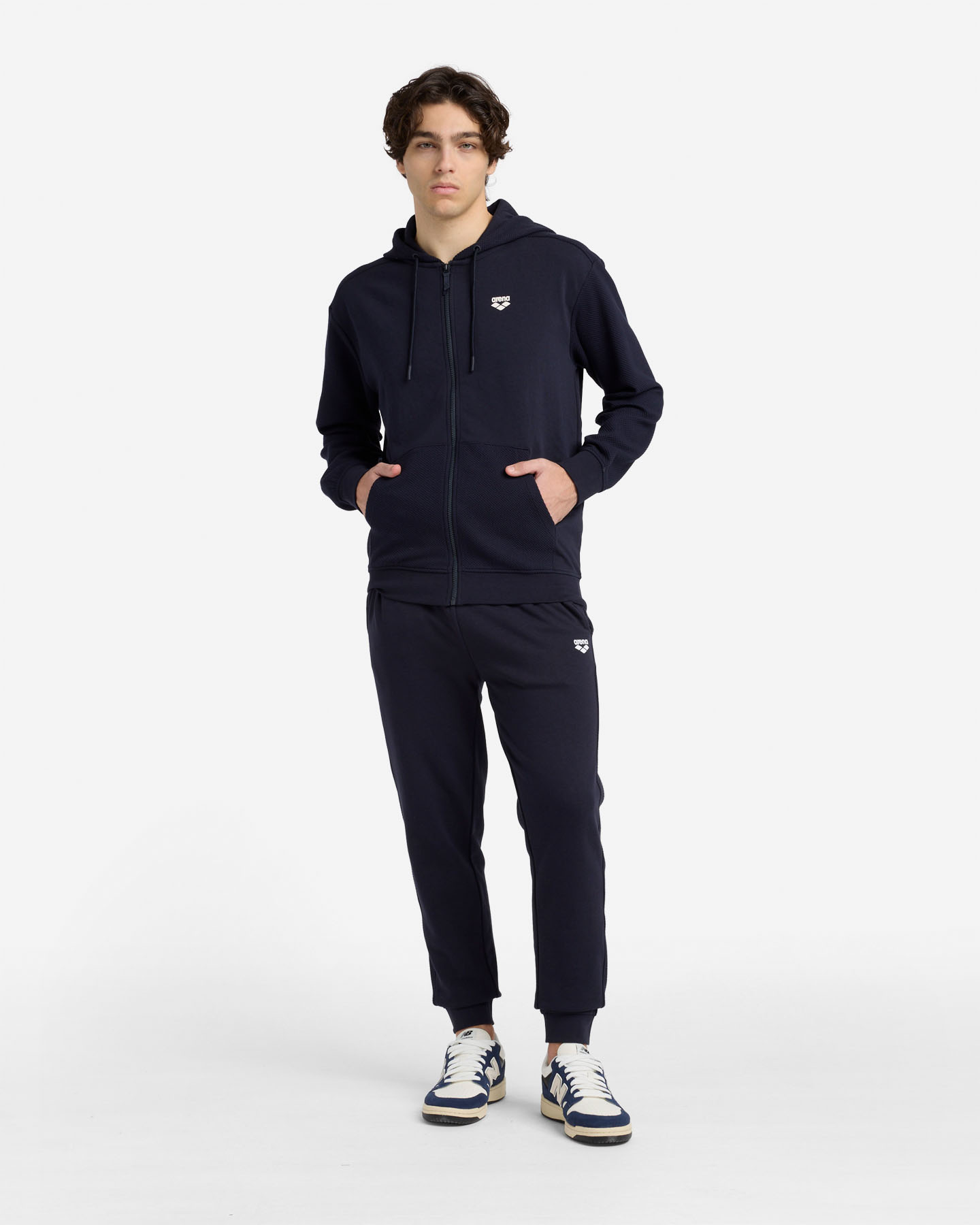 Felpa ARENA EVOLVING ATHLETIC M - Blu Navy - 4 | Cisalfa Sport