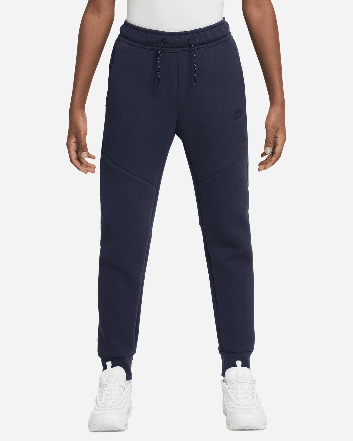 Pantalone NIKE TECH FLEECE 2 JR - Blu Navy - 0 | Cisalfa Sport