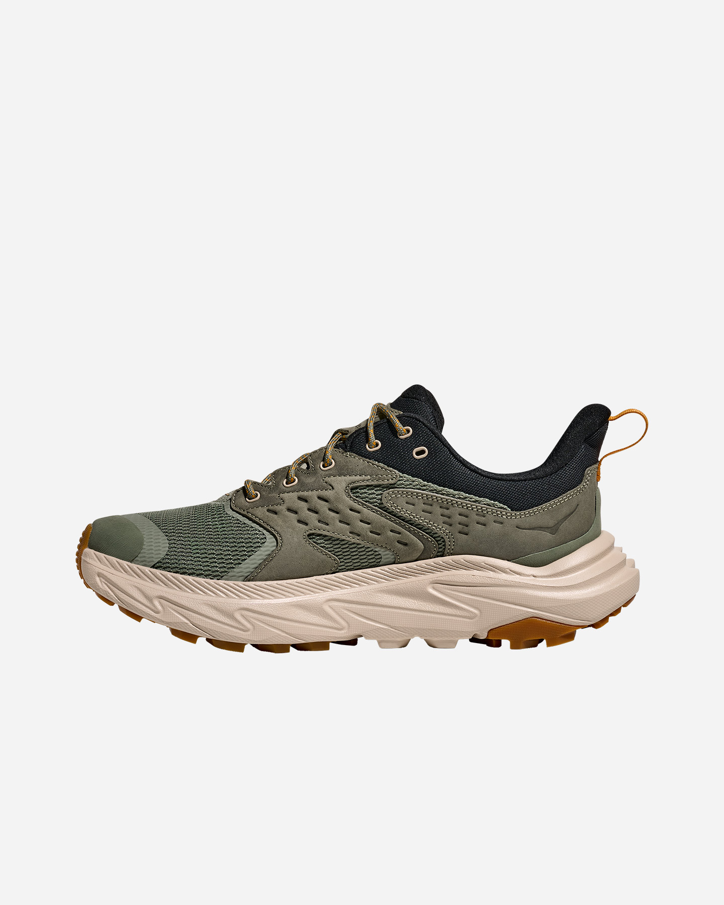 Scarpe trail HOKA ANACAPA 2 LOW GTX M - Verde - 5 | Cisalfa Sport