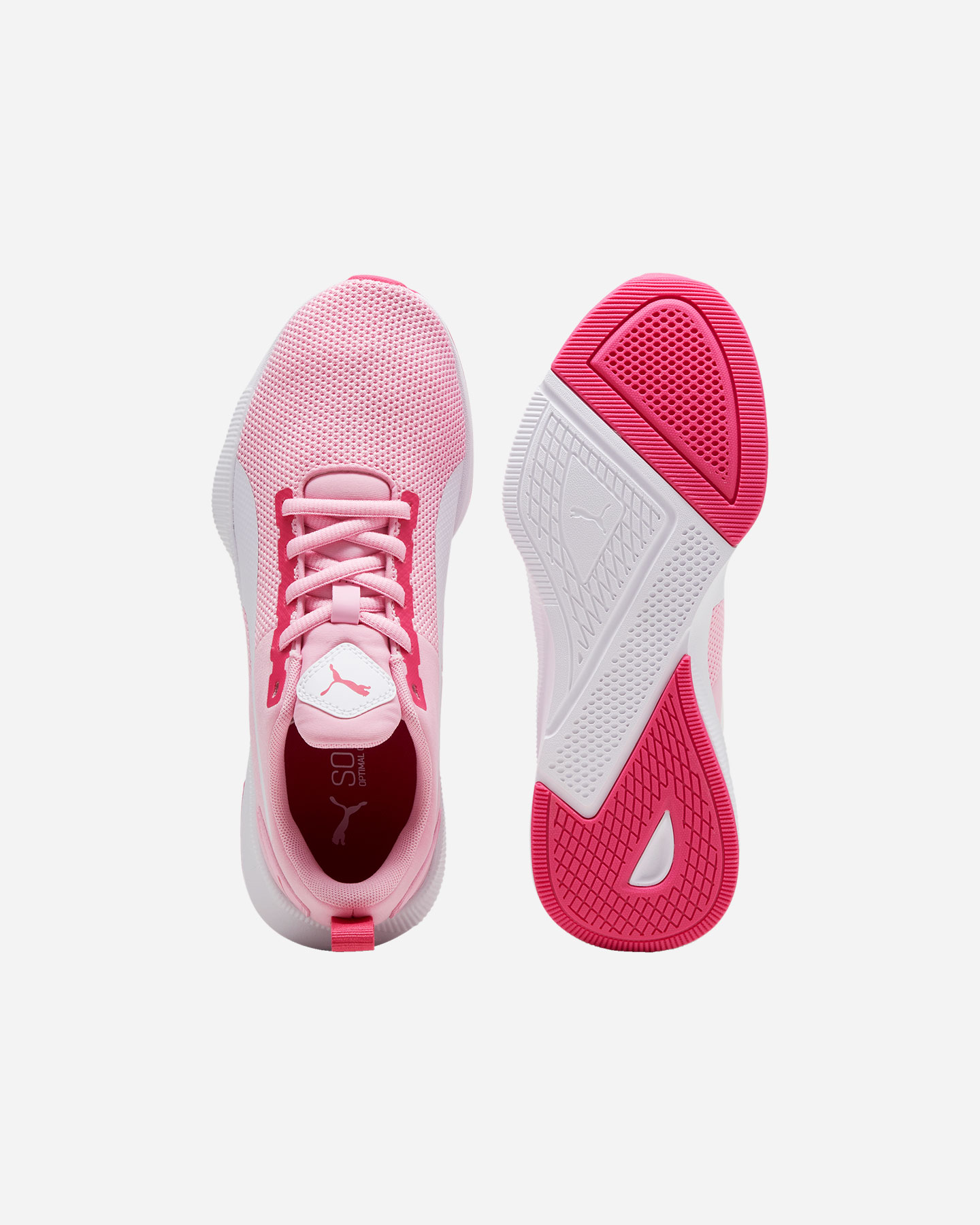 Scarpe sneakers PUMA FLYER RUNNER GS JR - Rosa - 2 | Cisalfa Sport