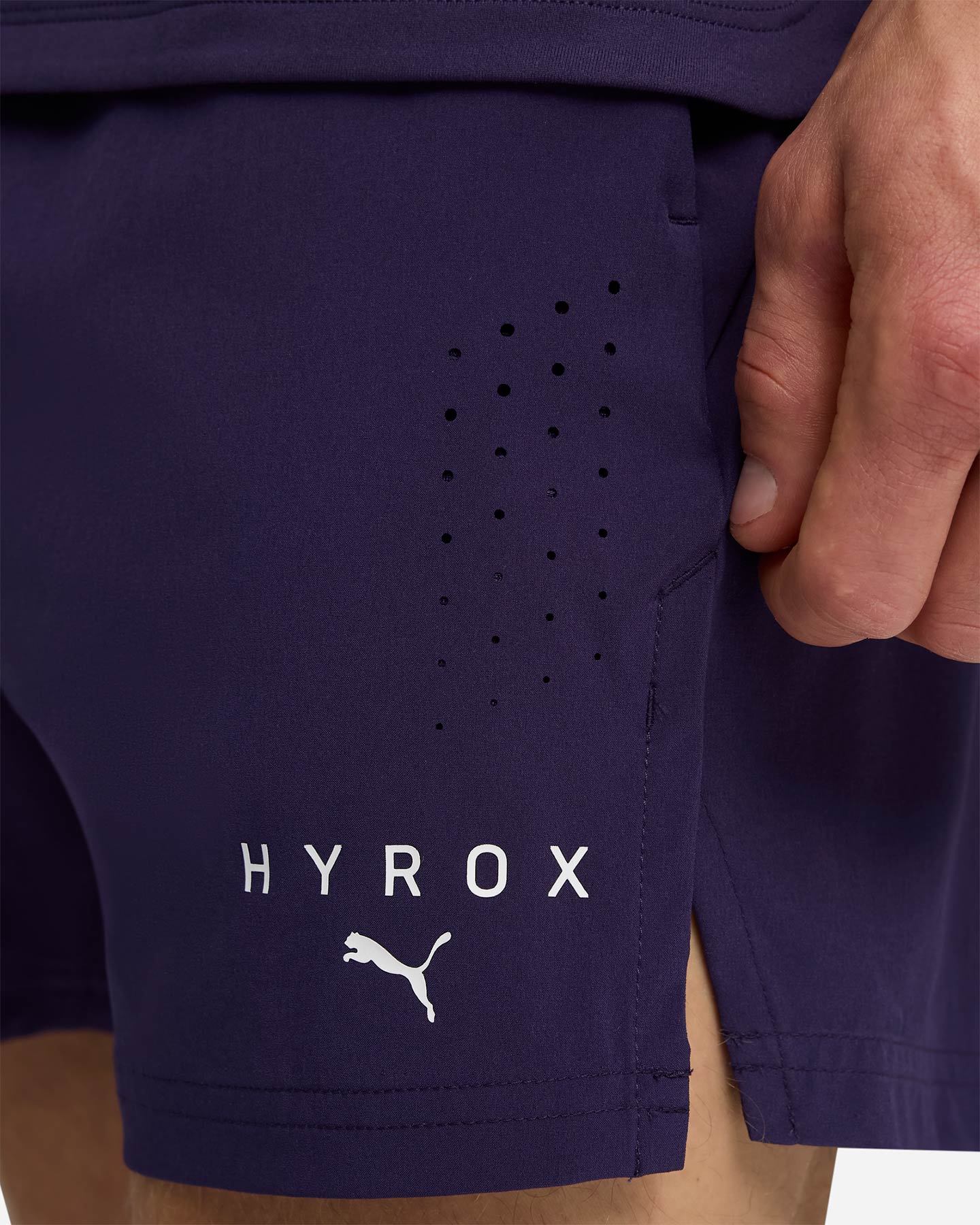 Pantalone training PUMA HYROX M - Viola - 5 | Cisalfa Sport