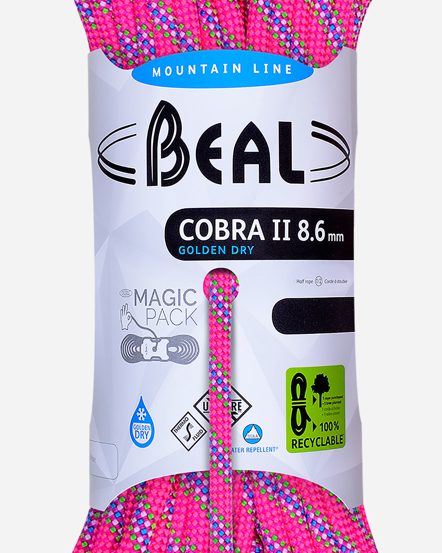 Corda BEAL COBRA II 8,6MM X 60MT - Color mix - 1 | Cisalfa Sport