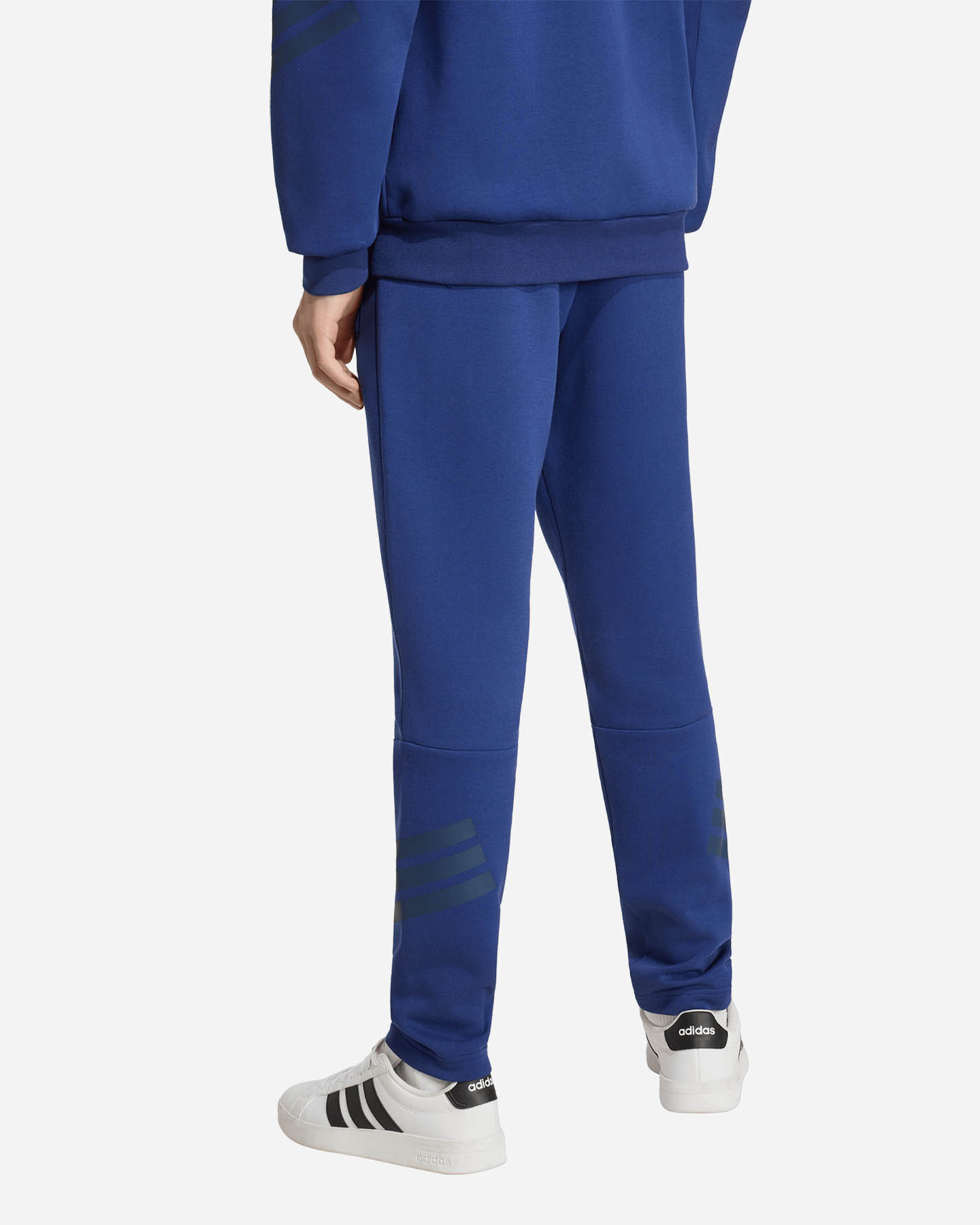 Pantalone ADIDAS FUTURE ICONS JR - Blu - 3 | Cisalfa Sport