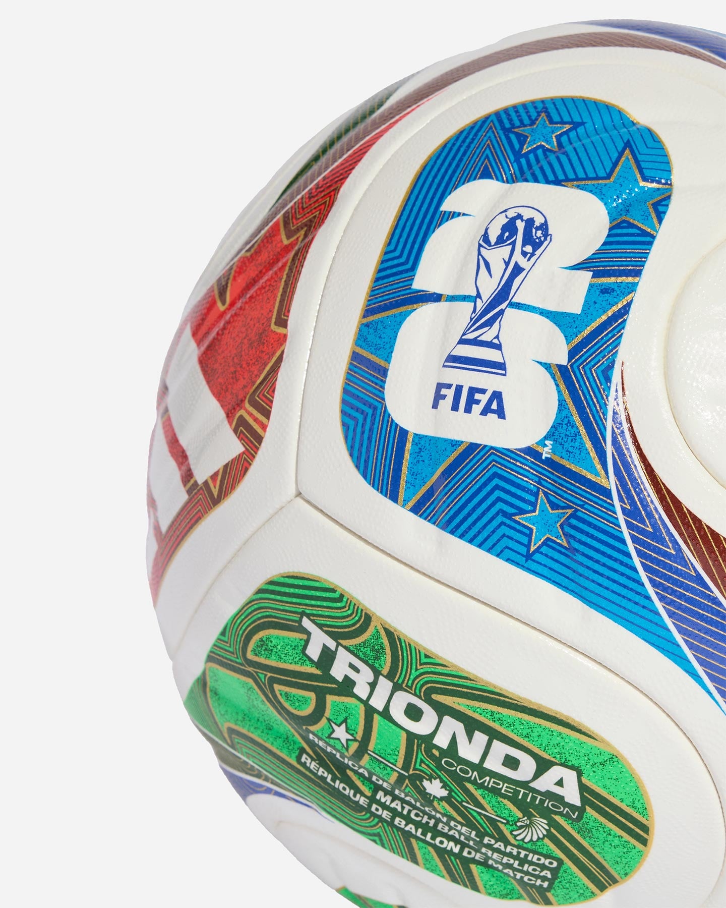 Pallone calcio misura 5 ADIDAS FIFA WORLD CUP 26 TRIONDA COMPETITION - Color mix - 2 | Cisalfa Sport