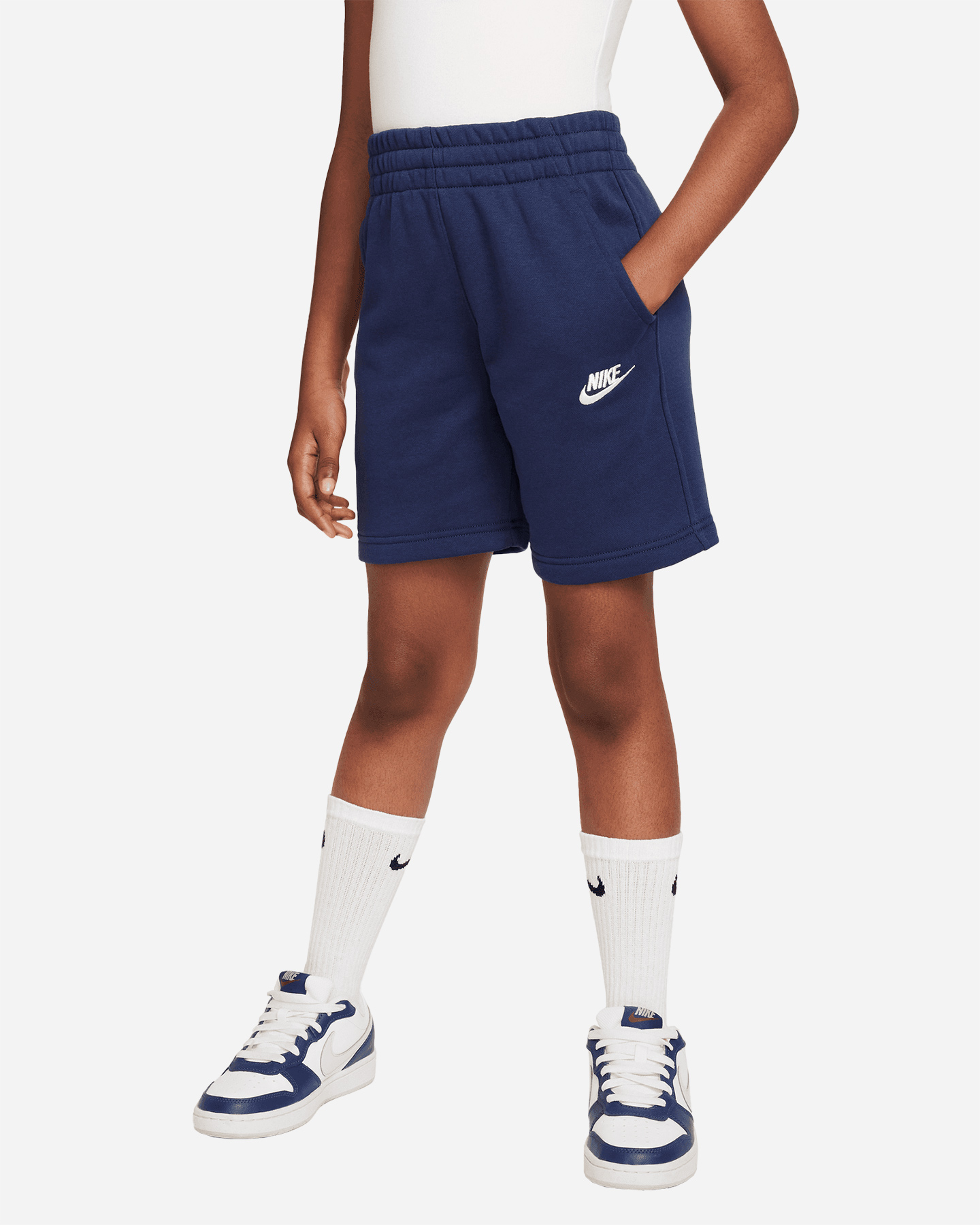 Pantaloncini NIKE SMALL LOGO JR - Blu - 0 | Cisalfa Sport