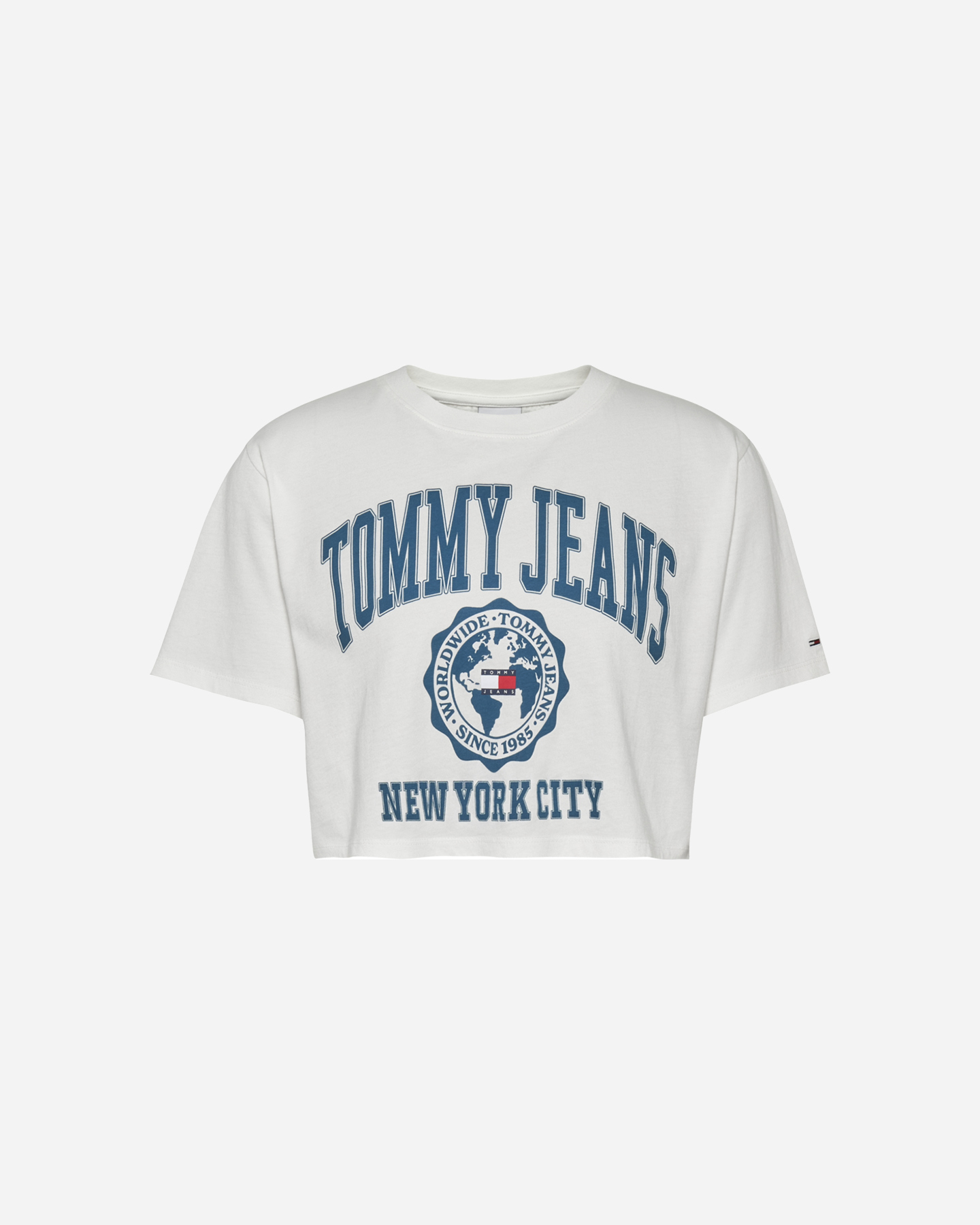 T-shirt TOMMY HILFIGER CROP COLLEGE LOGO W - 1 | Cisalfa Sport