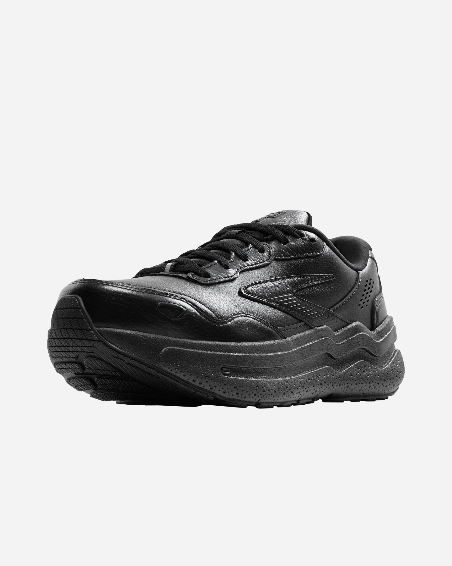 Scarpe running BROOKS GHOST MAX LEATHER M - Nero - 2 | Cisalfa Sport