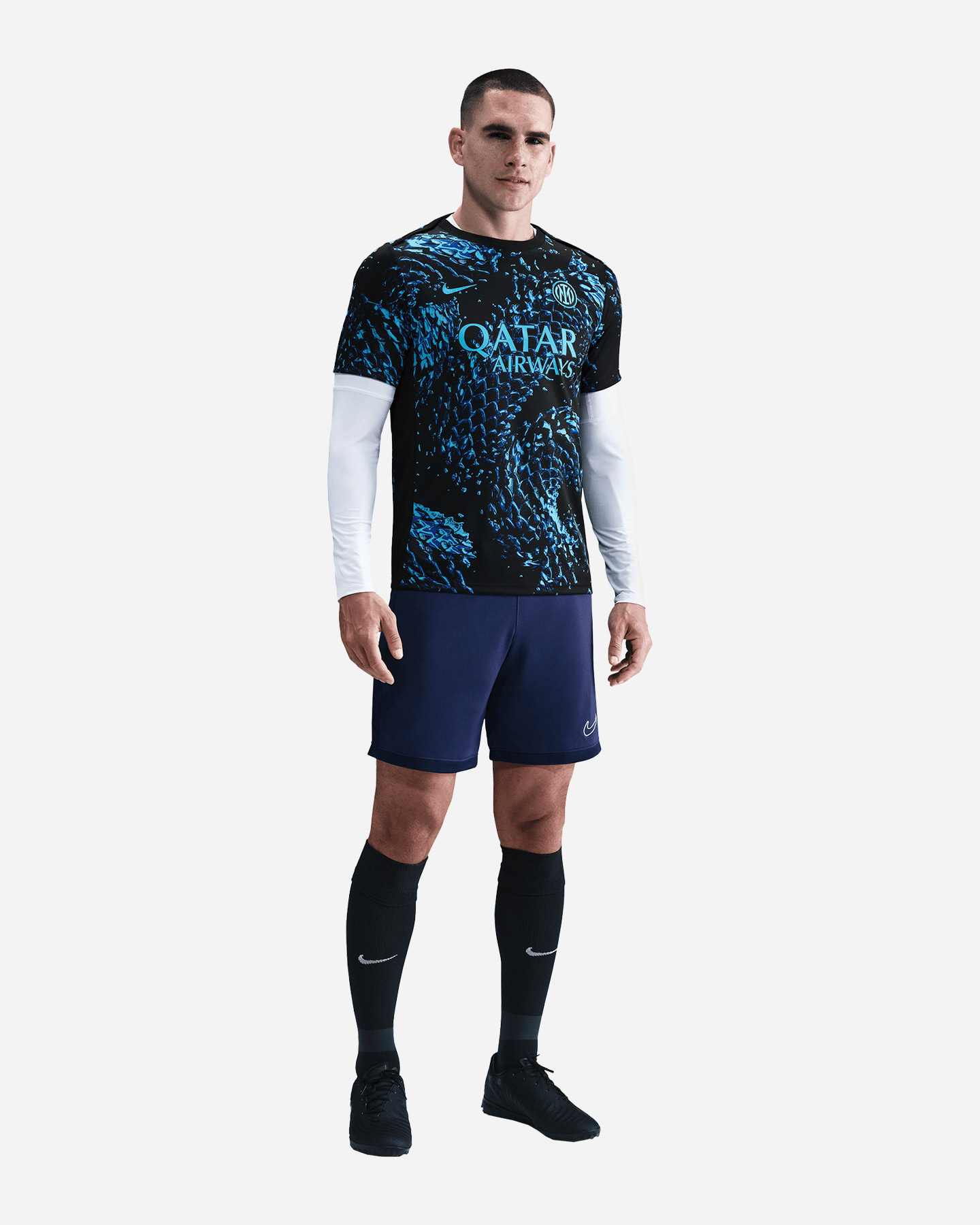 Abbigliamento calcio ufficiale NIKE INTER 25-26 PREMATCH M - Color mix - 1 | Cisalfa Sport