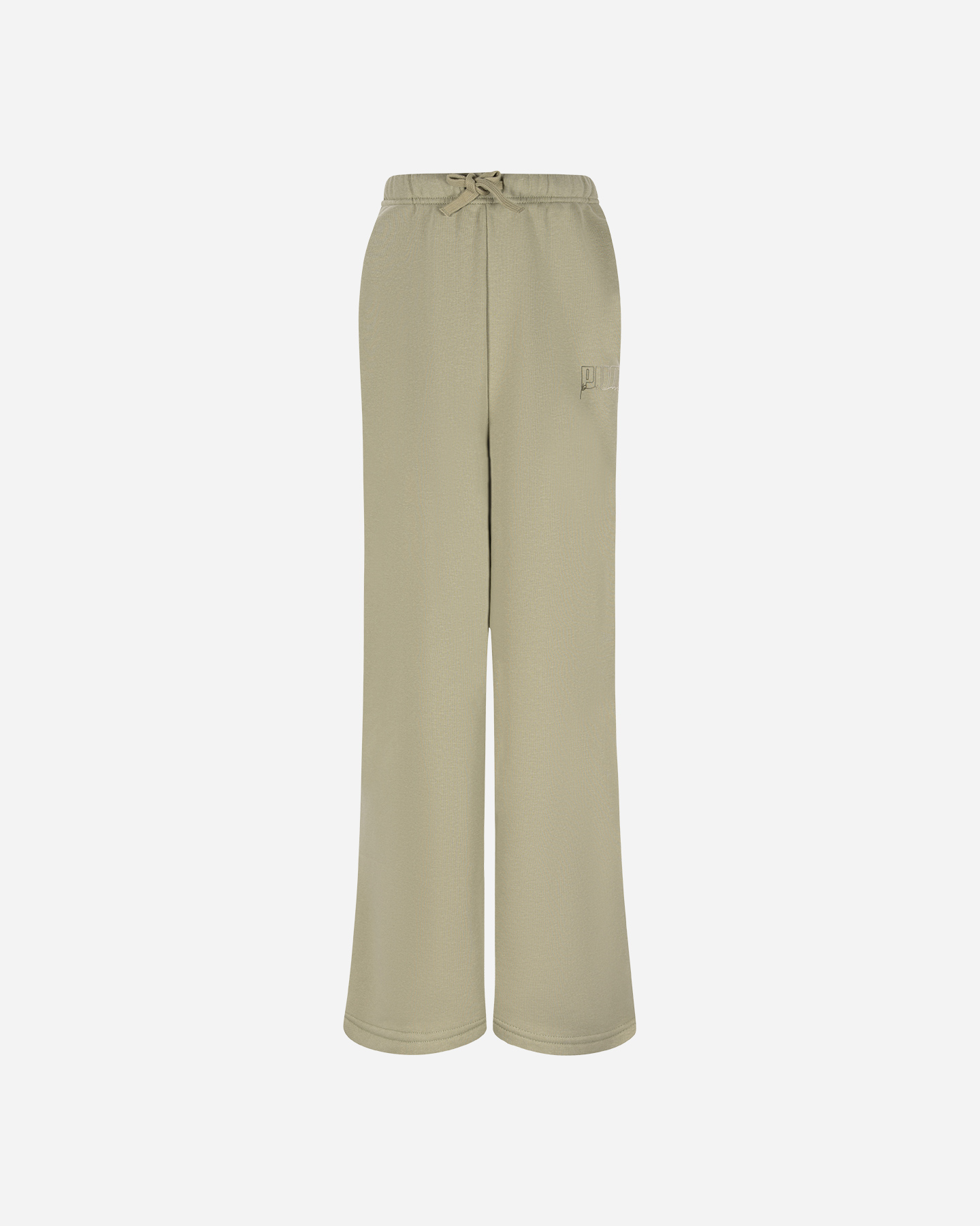 Pantalone PUMA WIDE JR - Verde - 0 | Cisalfa Sport