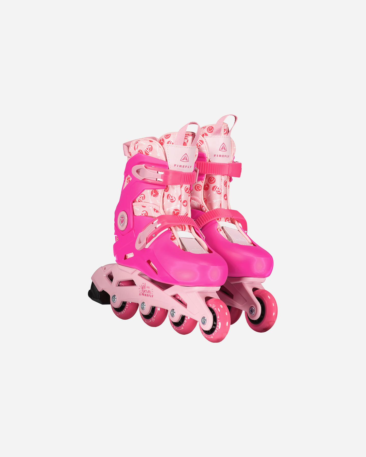 Pattini inline FIREFLY ILS 100 G  - Rosa - 1 | Cisalfa Sport