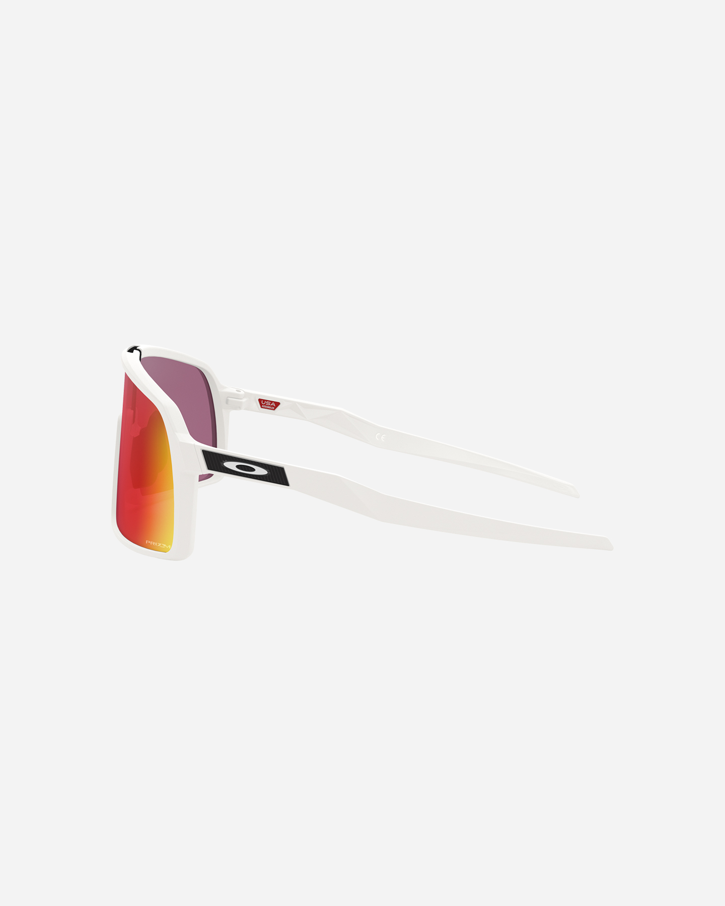 Occhiali OAKLEY SUTRO MATTE PRIZM ROAD  - Bianco - 5 | Cisalfa Sport