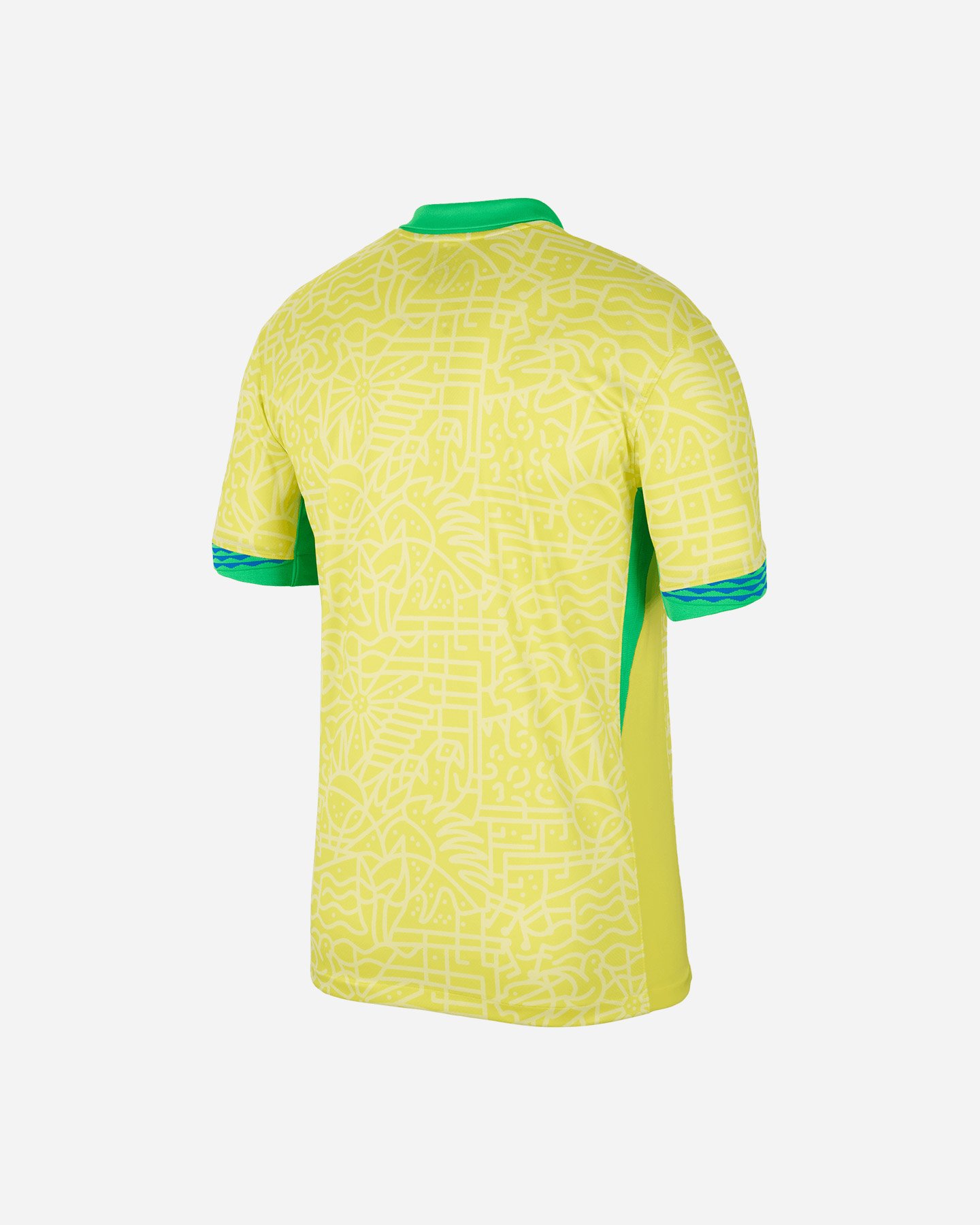 Maglia calcio ufficiale NIKE DRI FIT BRASILE HOME 23-24 M - Giallo - 1 | Cisalfa Sport