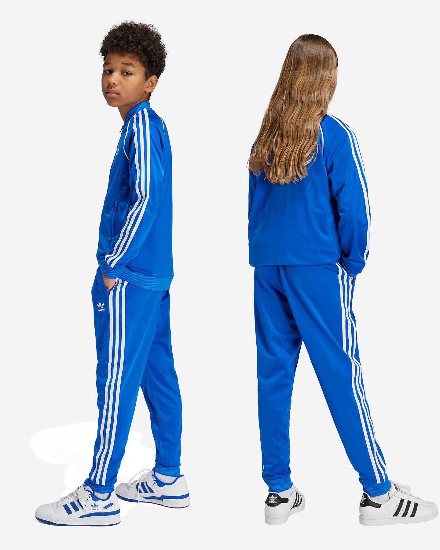 Pantalone ADIDAS O BOY JR - Blu royal - 2 | Cisalfa Sport