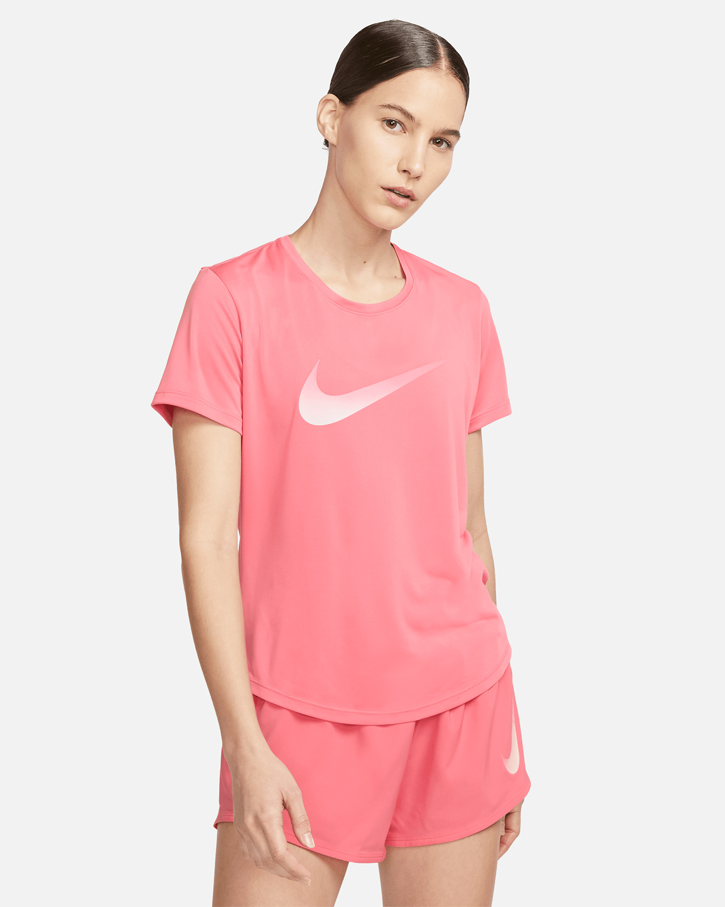 Image of Nike One Dri Fit Swoosh W - T-shirt Running - Donna
