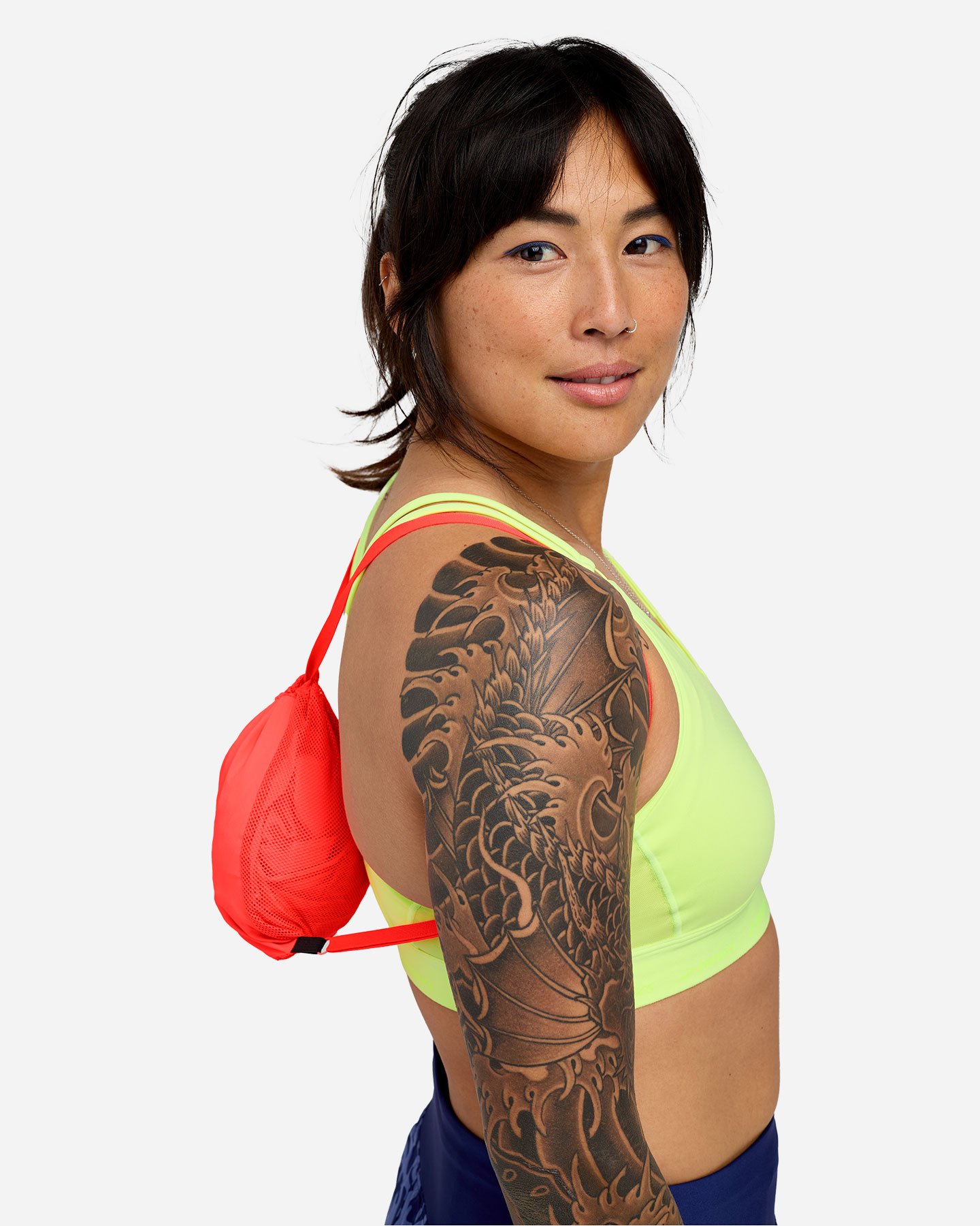 Giacca running BROOKS CANOPY W - Rosso - 3 | Cisalfa Sport