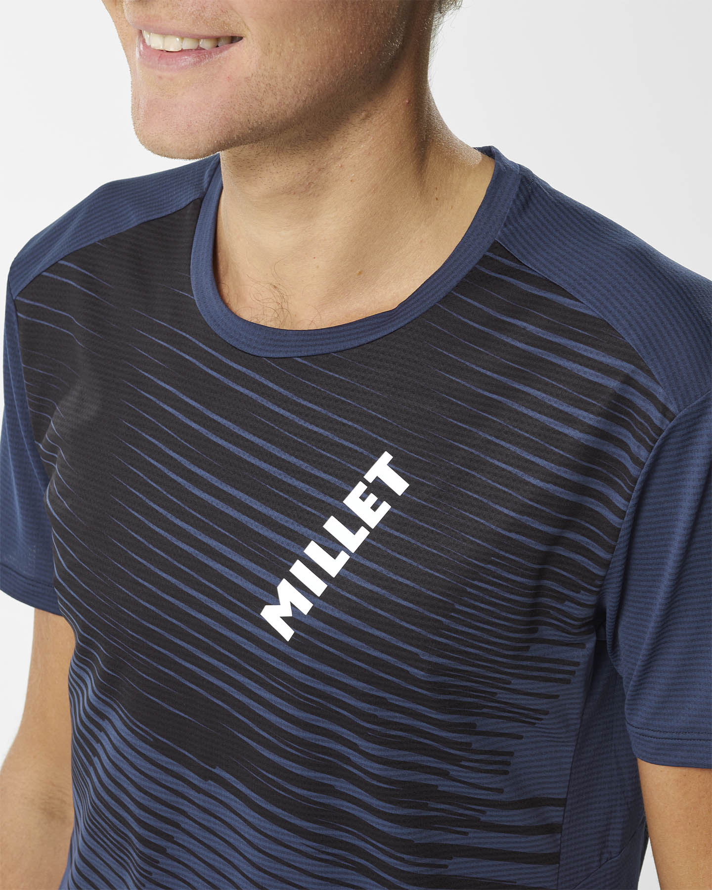 T-shirt MILLET INTENSE PRINT M - Blu - 3 | Cisalfa Sport
