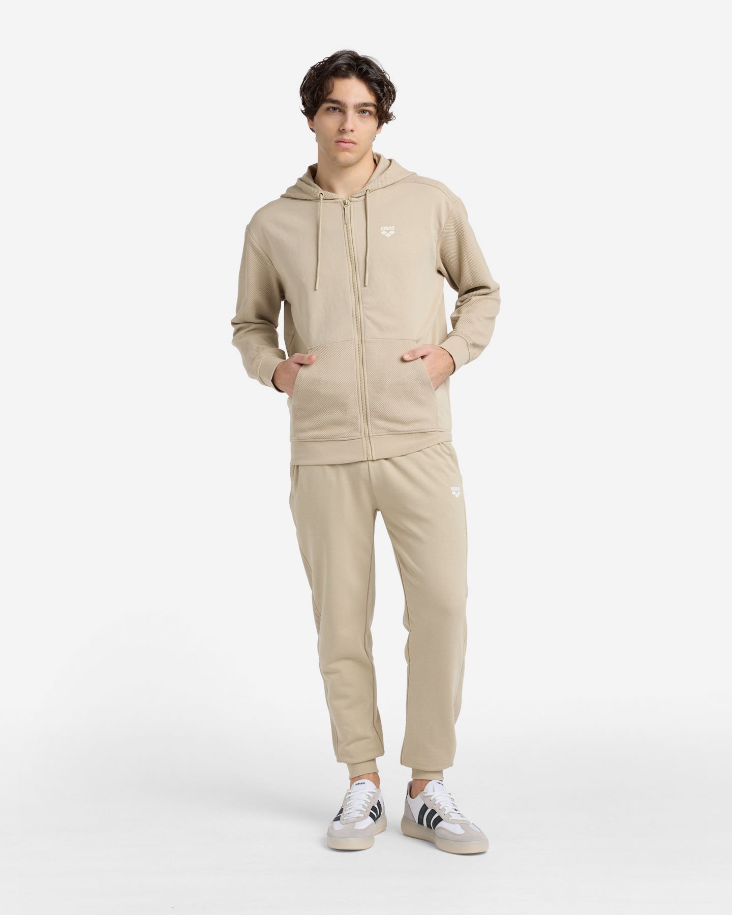 Felpa ARENA EVOLVING ATHLETIC M - Beige - 4 | Cisalfa Sport