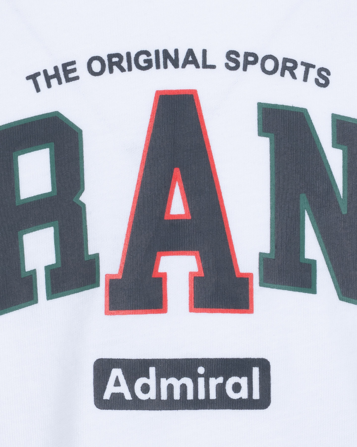 T-shirt ADMIRAL BASIC SPORT JR - Bianco - 2 | Cisalfa Sport