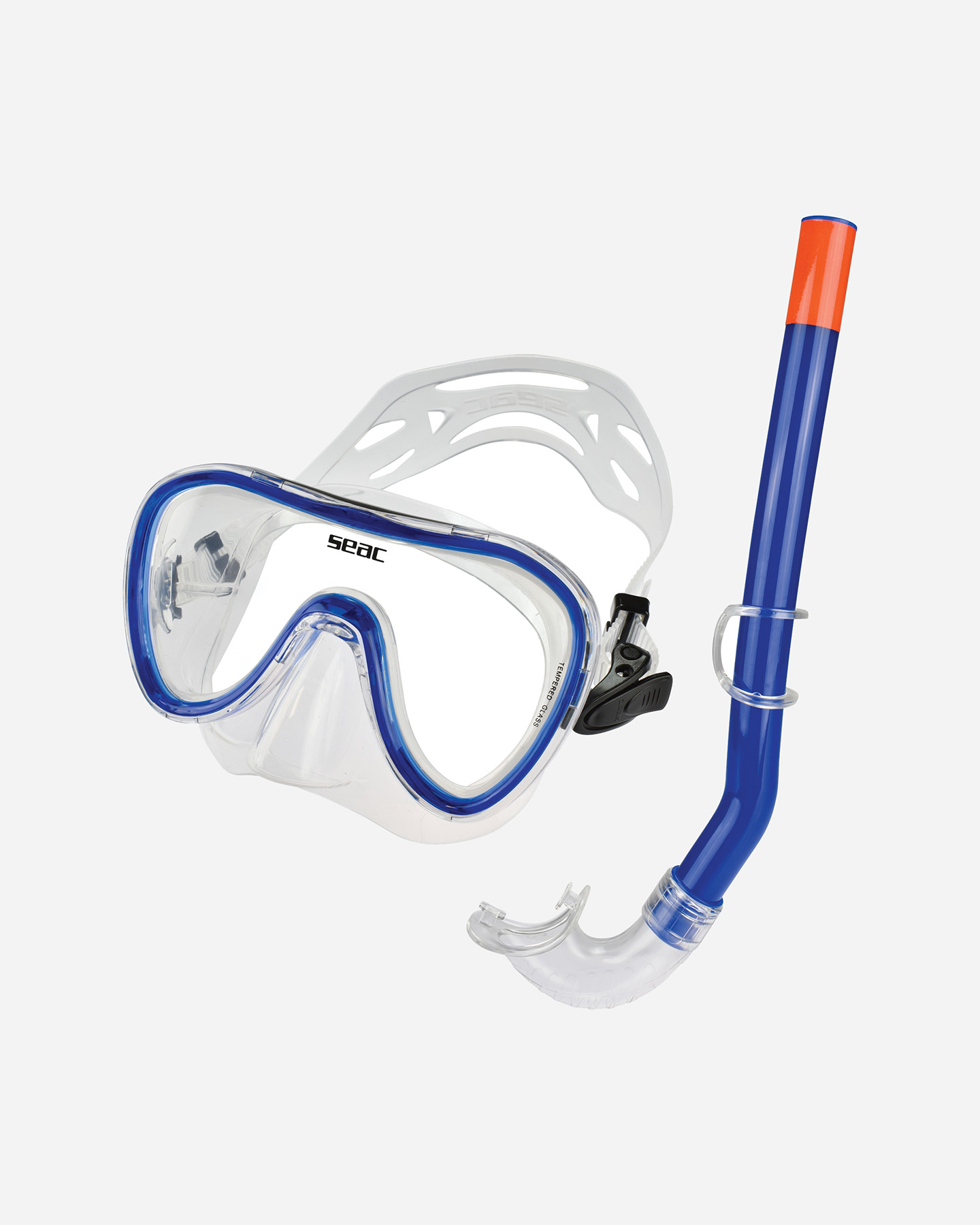 Kit snorkeling SEAC SET BIS SALINA  - Blu - 0 | Cisalfa Sport