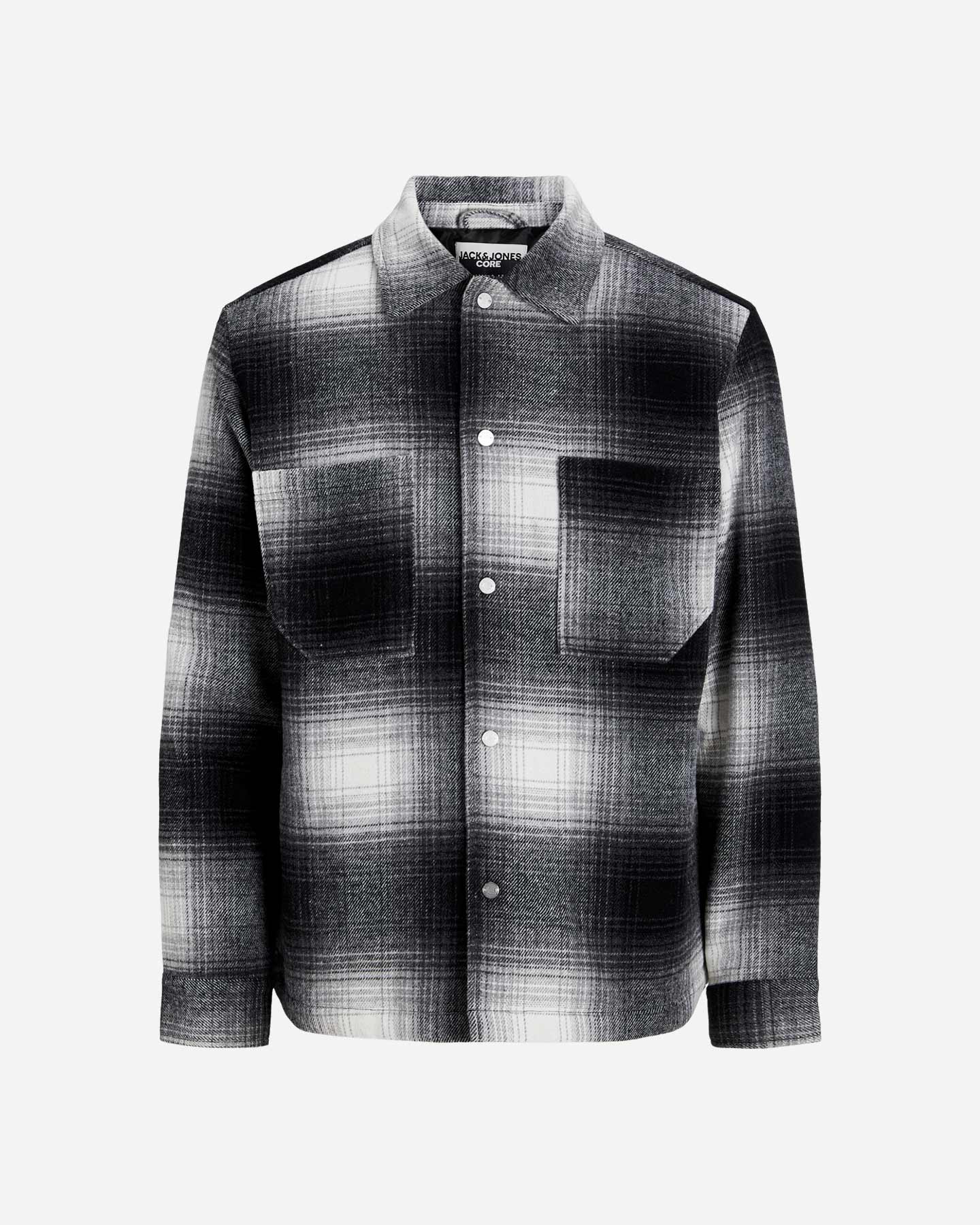 Camicia JACK & JONES COHELVETICA PADDED M - Nero - 0 | Cisalfa Sport