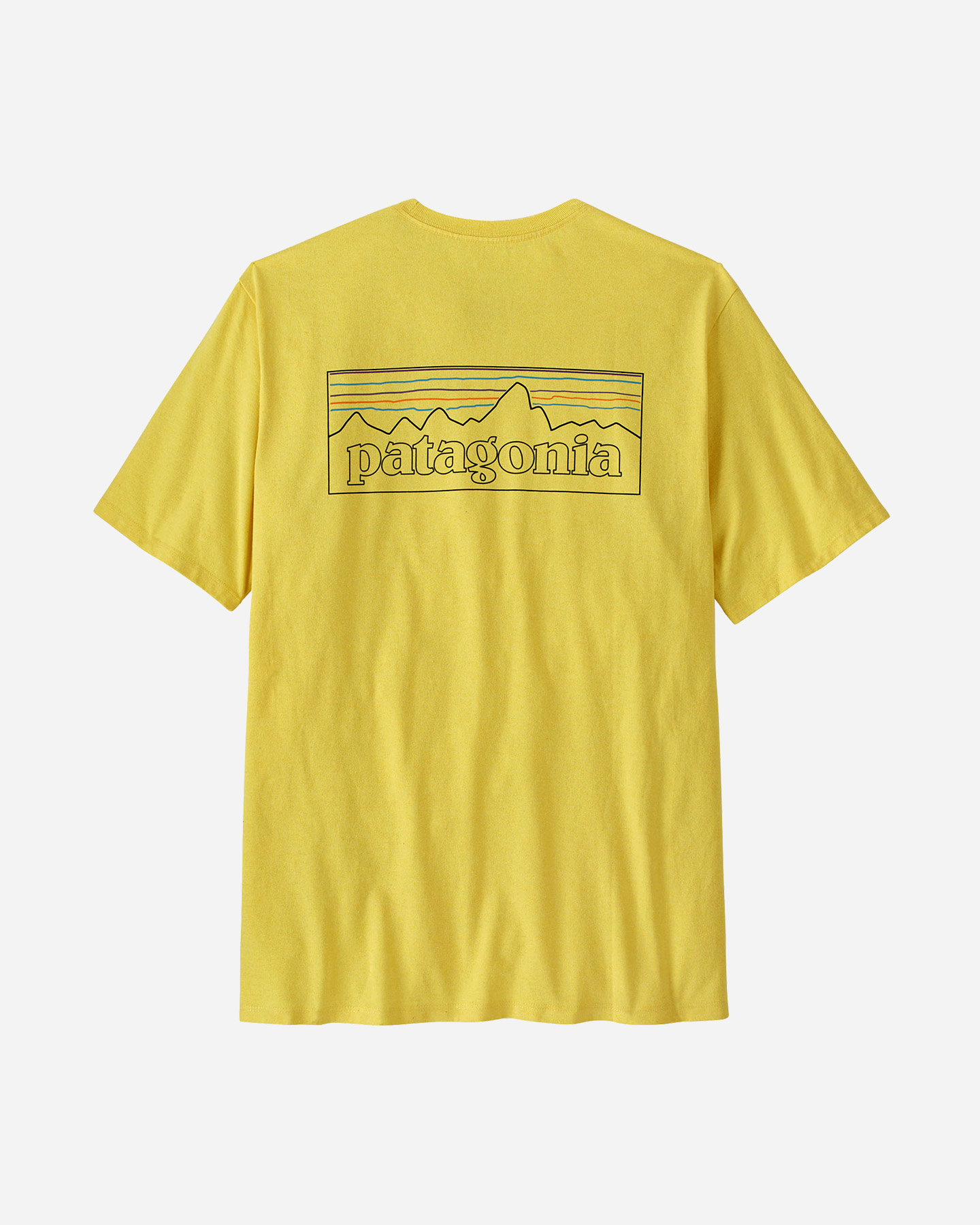 T-shirt PATAGONIA P-6 LOGO M - Giallo - 1 | Cisalfa Sport