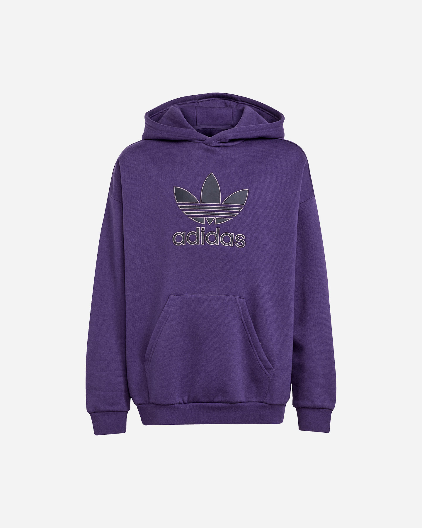 Felpa ADIDAS BIG LOGO JR - Viola - 0 | Cisalfa Sport