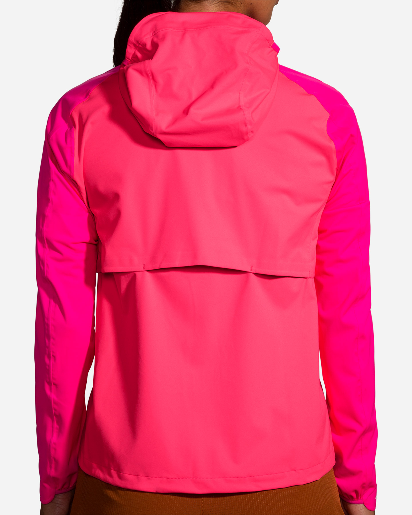 Giacca running BROOKS HIGH POINT WP W - Rosa - 2 | Cisalfa Sport