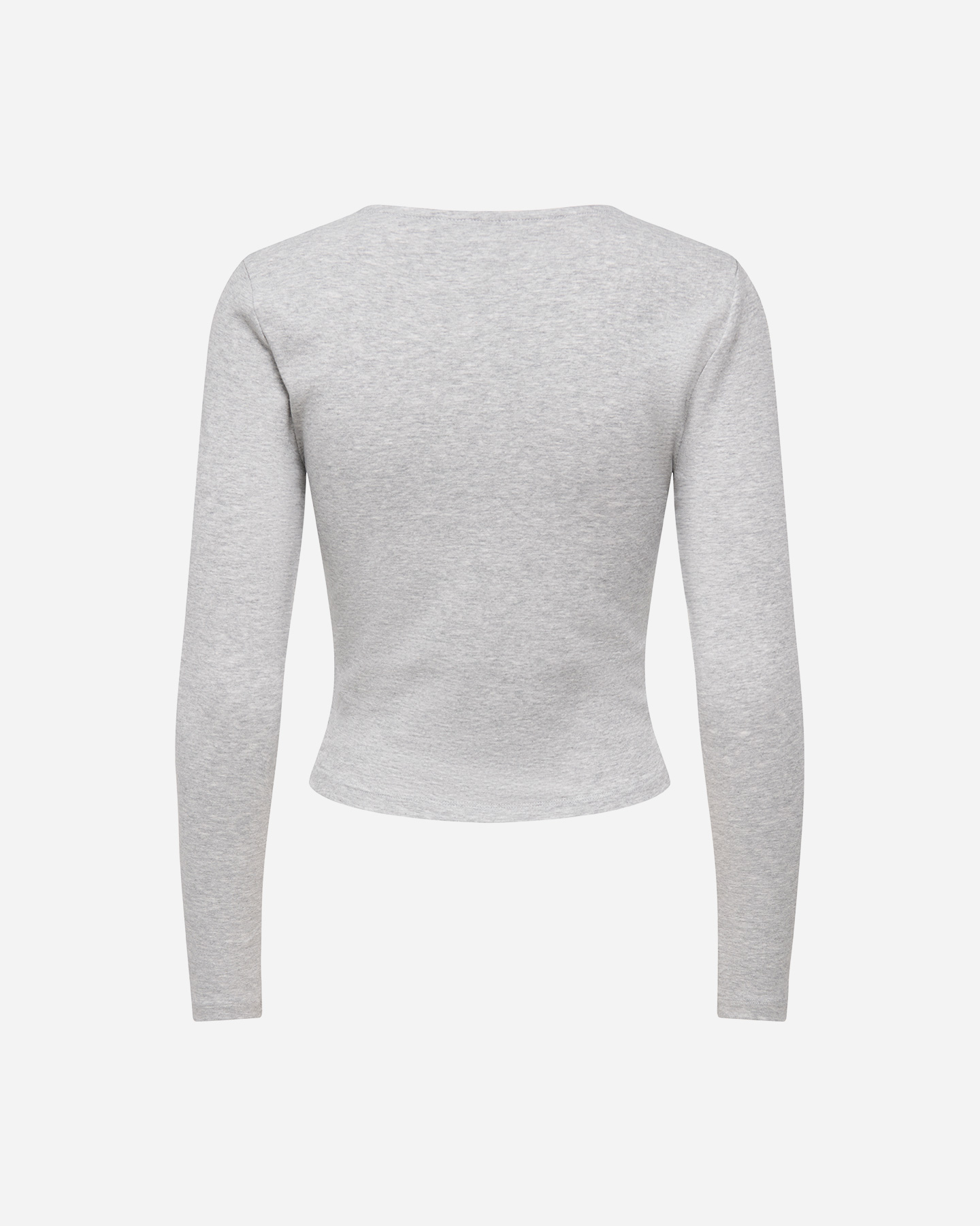 T-shirt ONLY RILEY V-NECK W - Grigio - 1 | Cisalfa Sport