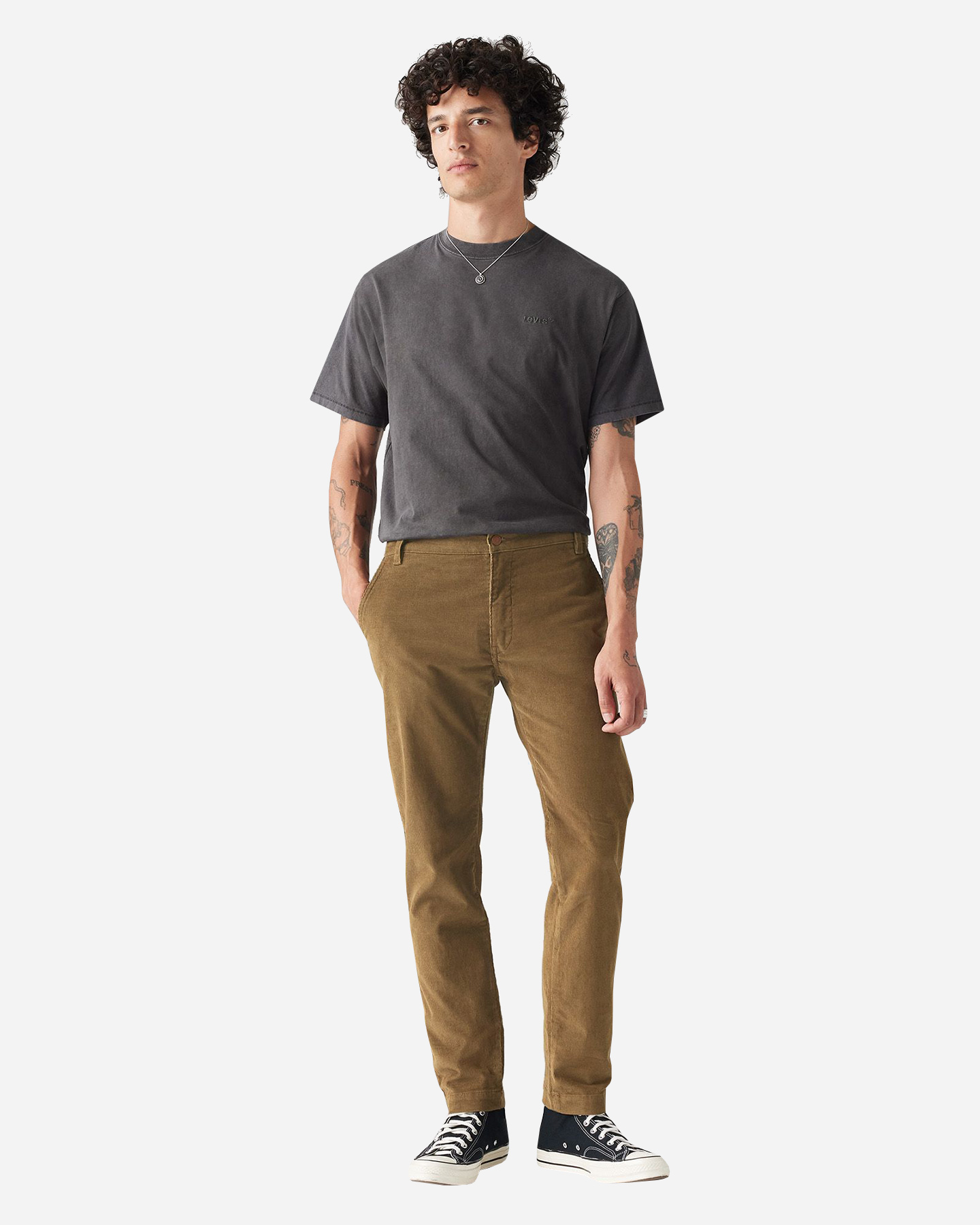 Pantalone LEVI'S CHINO VELVET M - Marrone - 1 | Cisalfa Sport