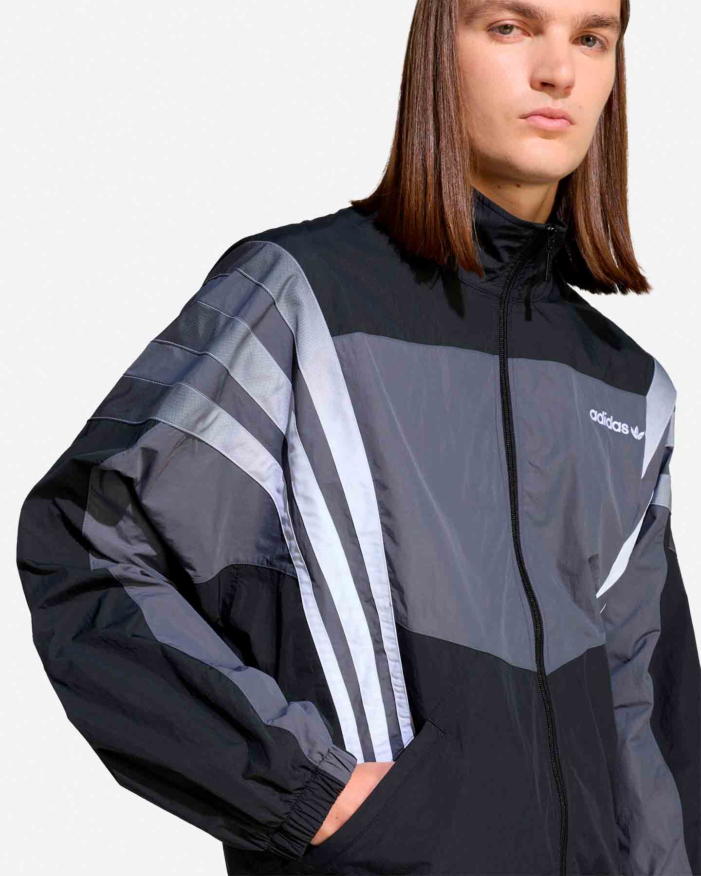 Felpa ADIDAS ORIGINALS SANTIAGO M - Nero - 5 | Cisalfa Sport