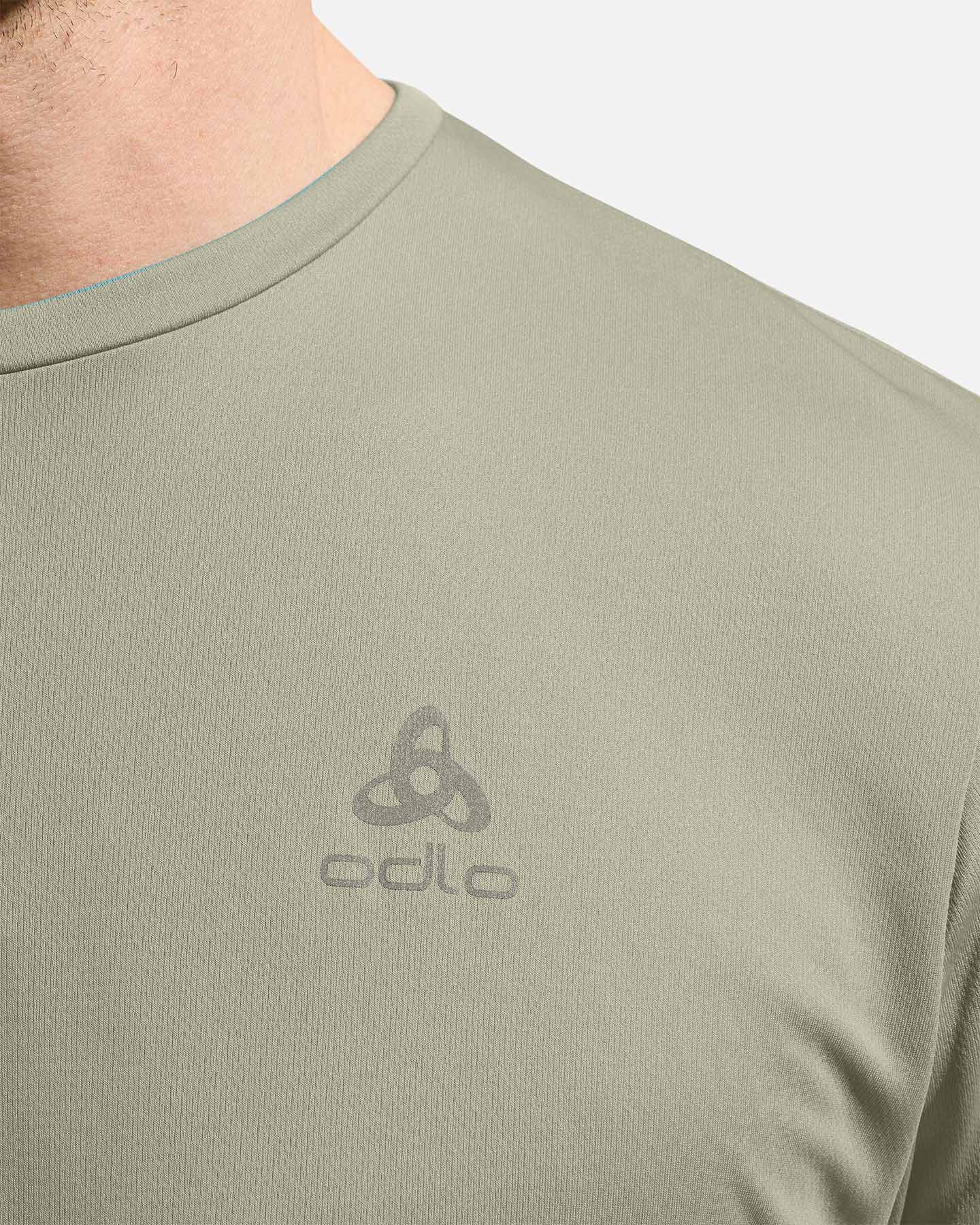 T-shirt ODLO ESSENTIAL FLYER M - Grigio - 5 | Cisalfa Sport