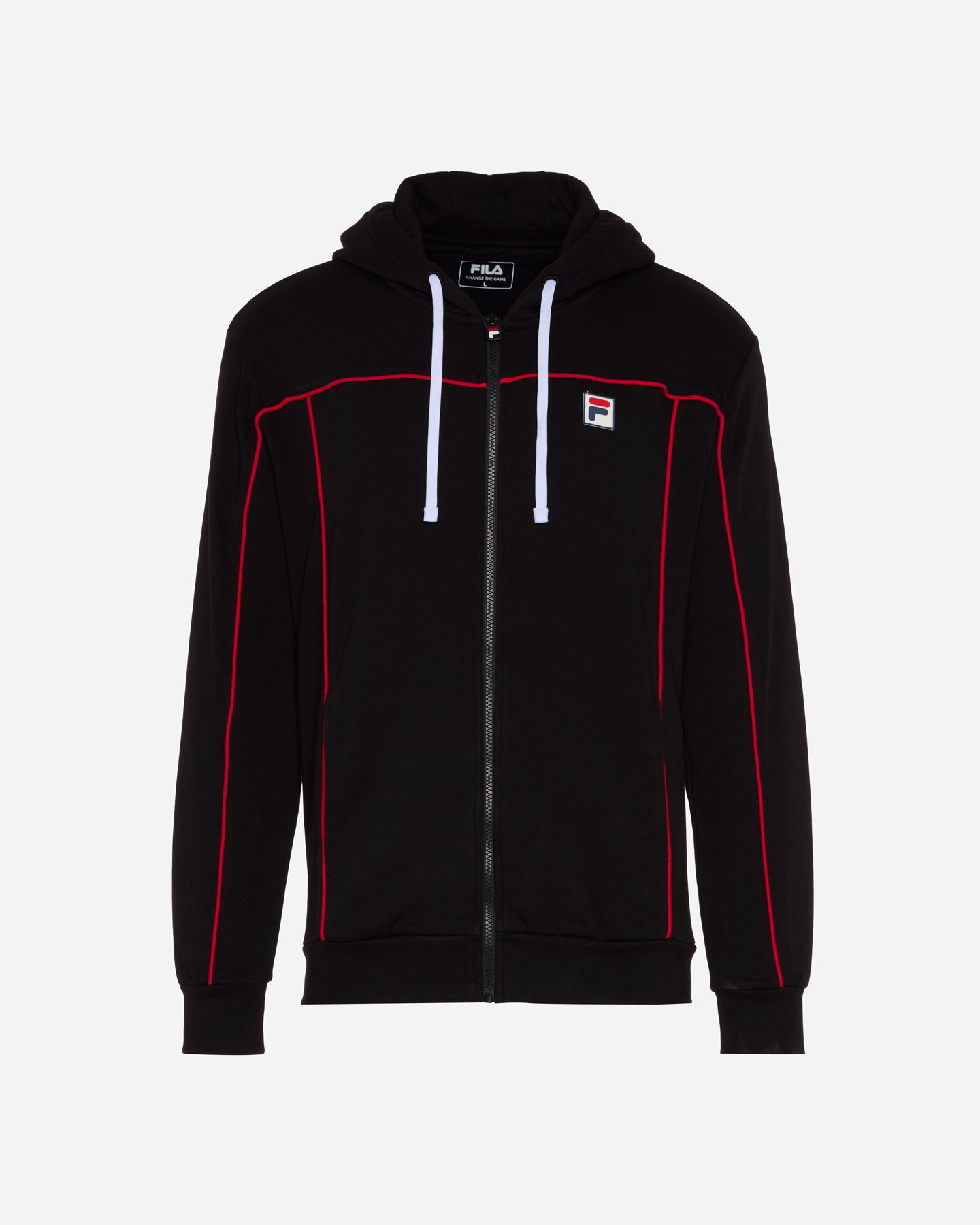 Felpa FILA PIPING M - Nero - 5 | Cisalfa Sport