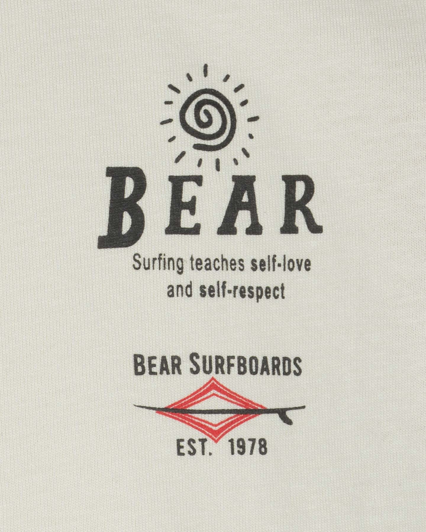 T-shirt BEAR WAVES AFTER WAVES JR - Beige - 4 | Cisalfa Sport