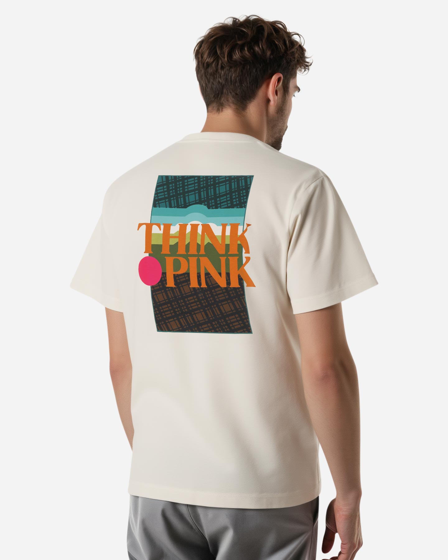 T-shirt THINK PINK GOPCORE M - Bianco - 4 | Cisalfa Sport